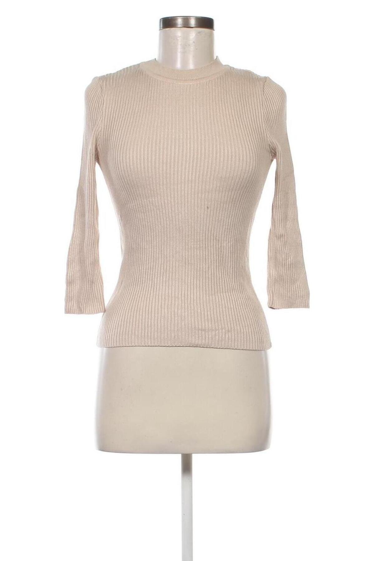 Damenpullover, Größe XS, Farbe Beige, Preis 9,49 €