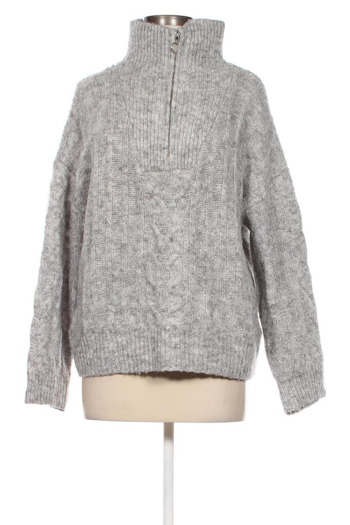 Damenpullover C&A, Größe S, Farbe Grau, Preis 8,49 €