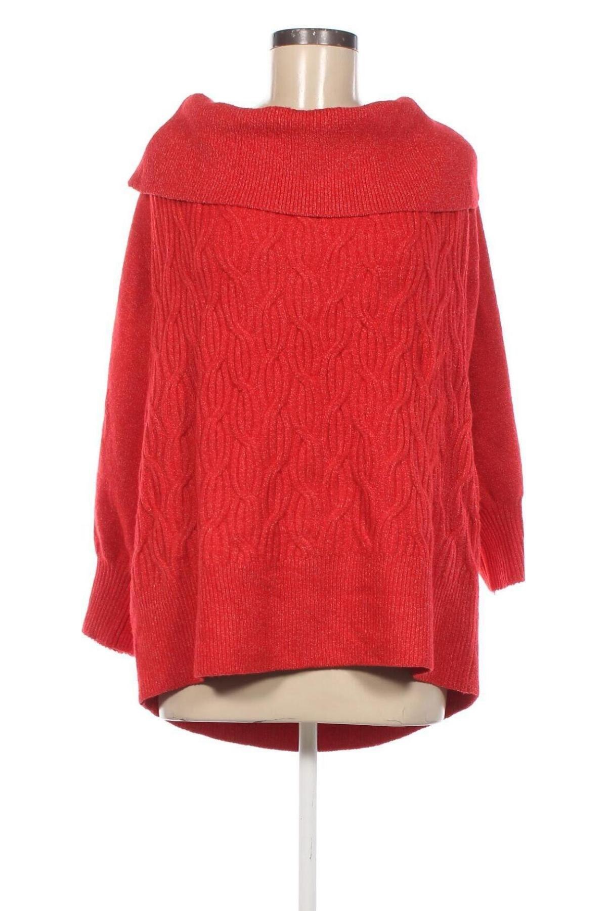 Damenpullover Crown & Ivy, Größe XXL, Farbe Rot, Preis € 9,49