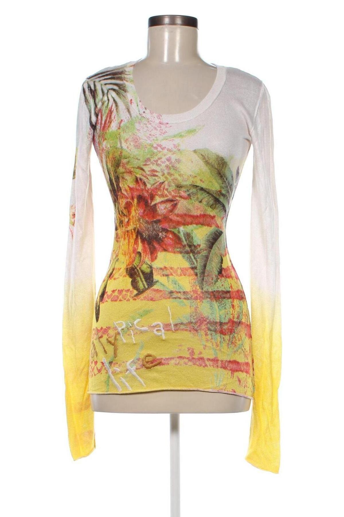 Damenpullover Desigual, Größe M, Farbe Mehrfarbig, Preis 20,99 €