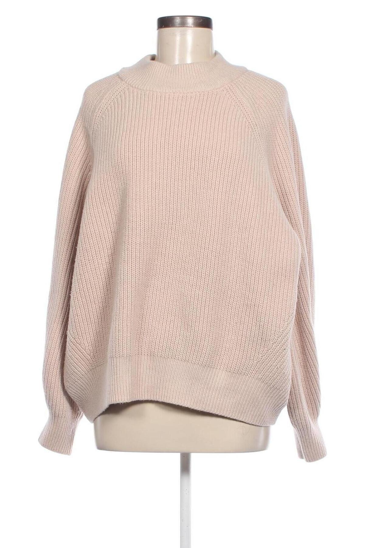 Damski sweter H&M, Rozmiar XL, Kolor Beżowy, Cena 25,99 zł