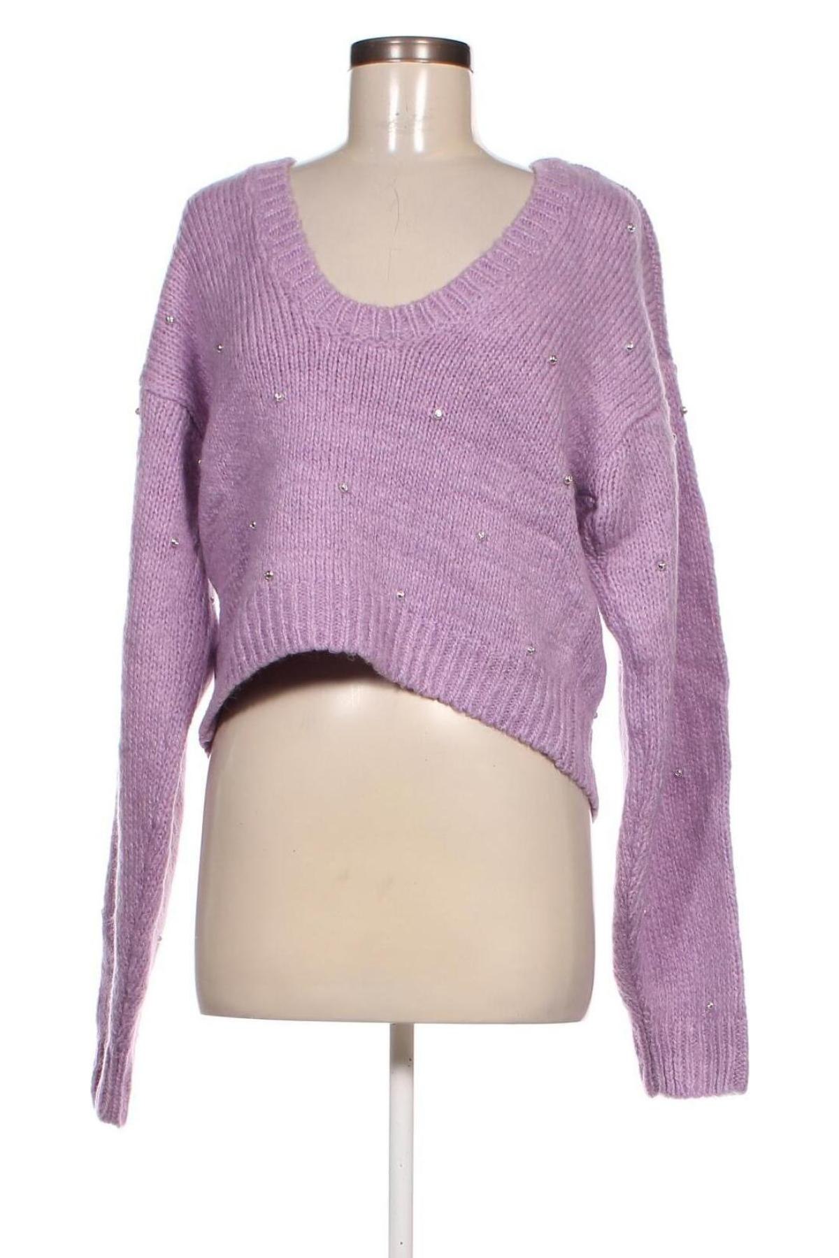 Damenpullover H&M, Größe L, Farbe Lila, Preis 4,99 €