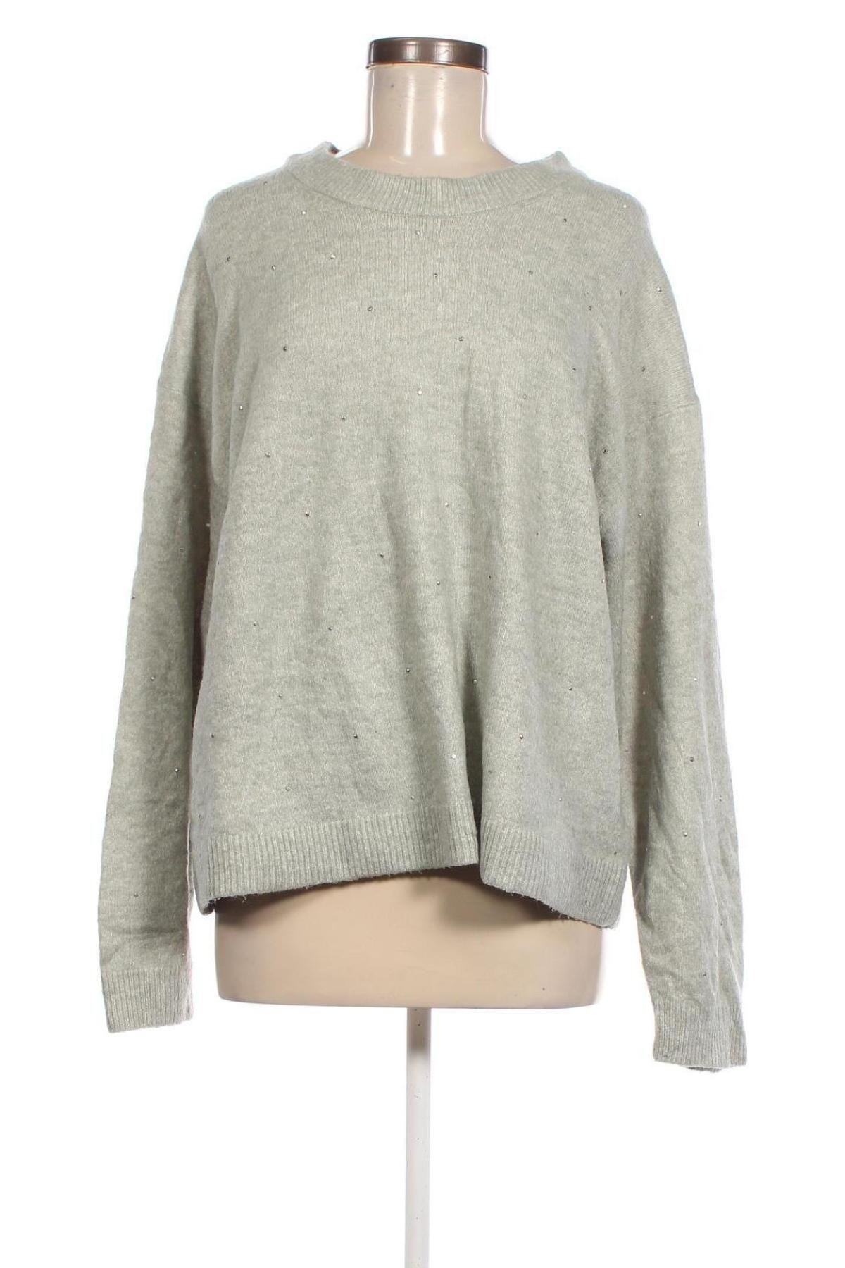 Damski sweter H&M, Rozmiar L, Kolor Zielony, Cena 37,99 zł