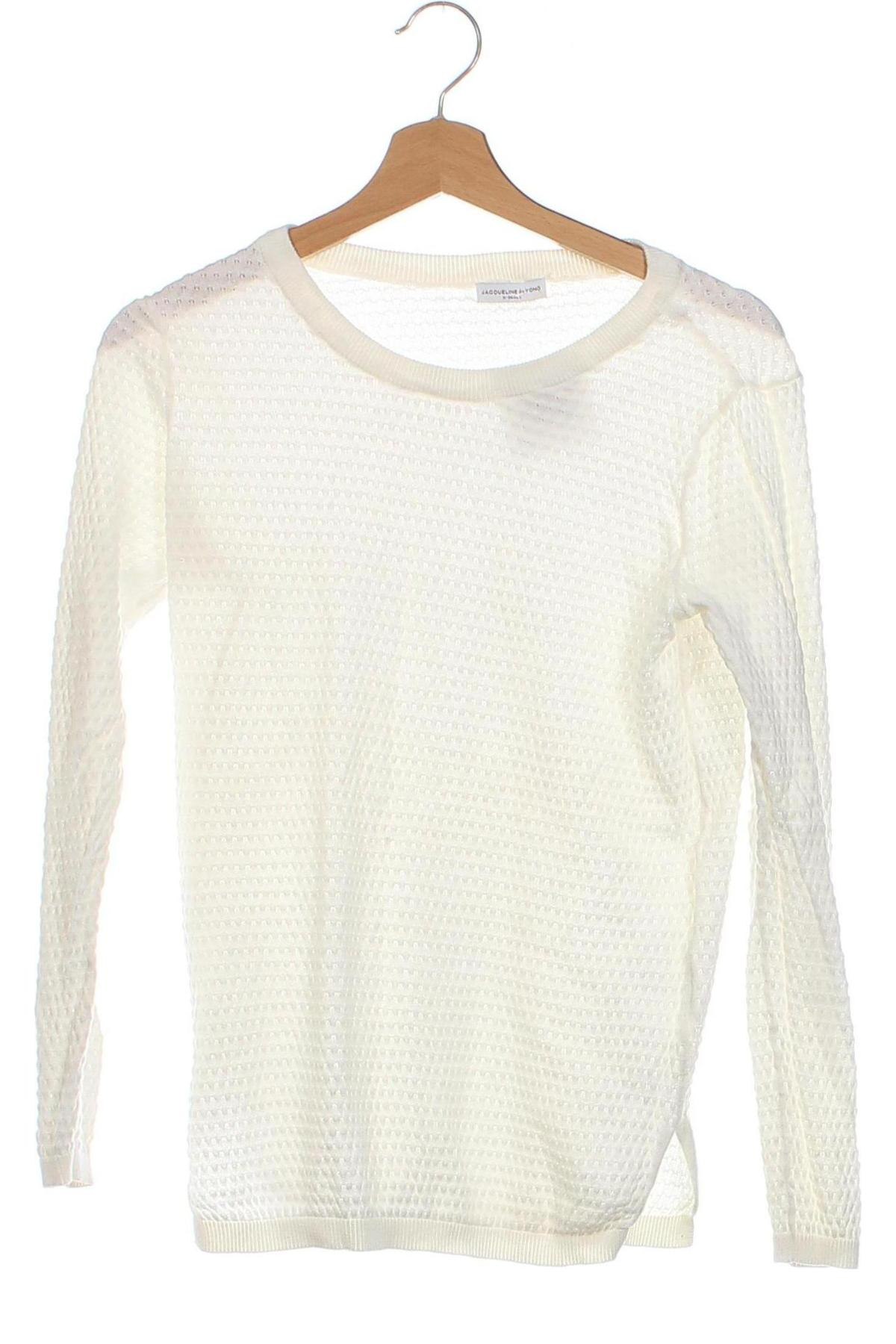 Damski sweter Jacqueline De Yong, Rozmiar XS, Kolor ecru, Cena 25,99 zł