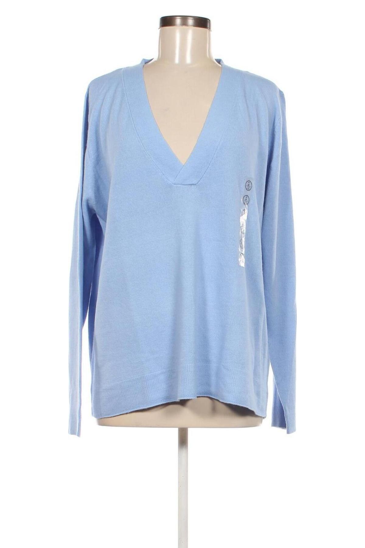 Damenpullover Janina, Größe XXL, Farbe Blau, Preis 10,49 €