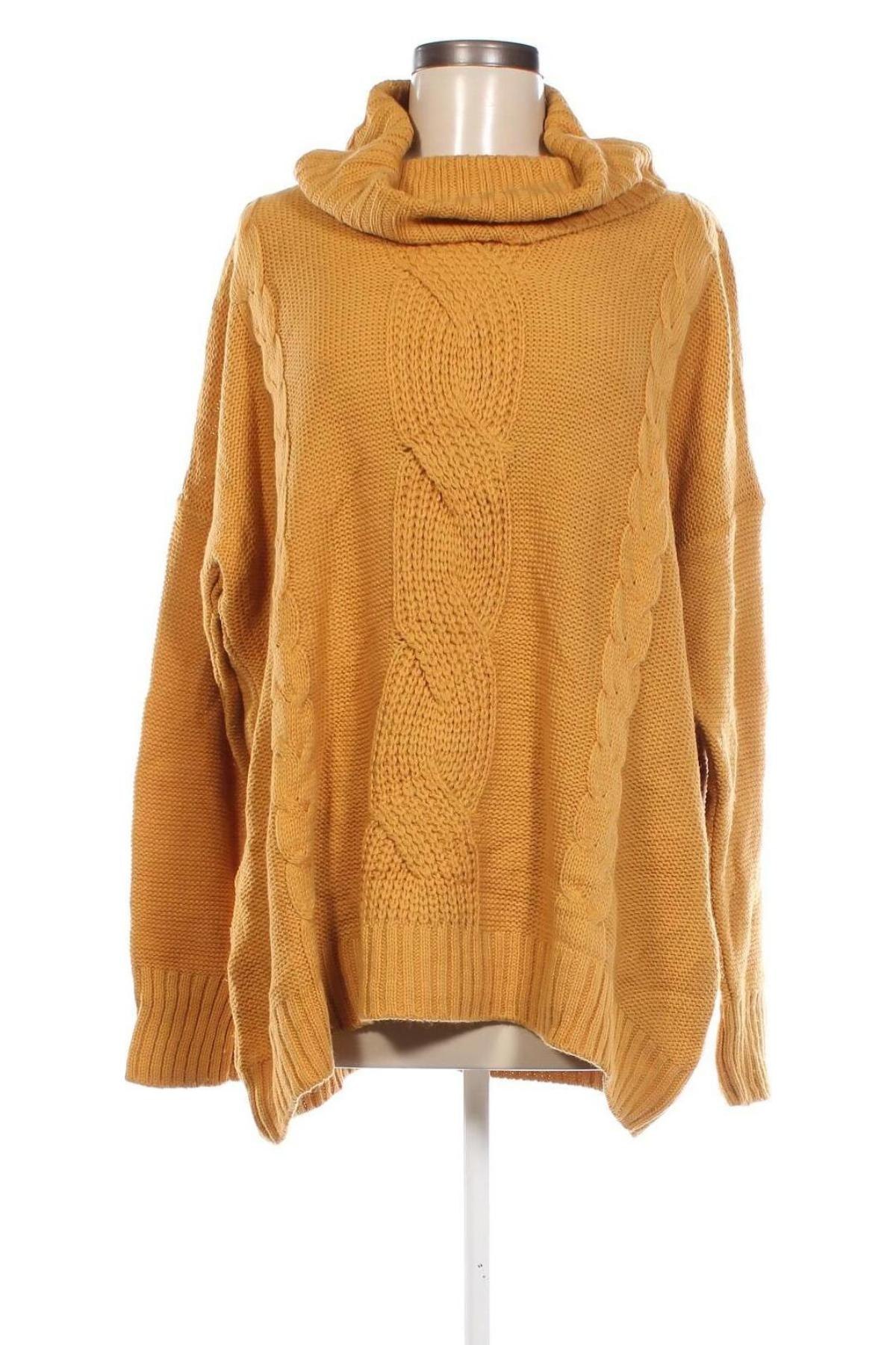 Damski sweter Janina, Rozmiar XL, Kolor Żółty, Cena 41,99 zł