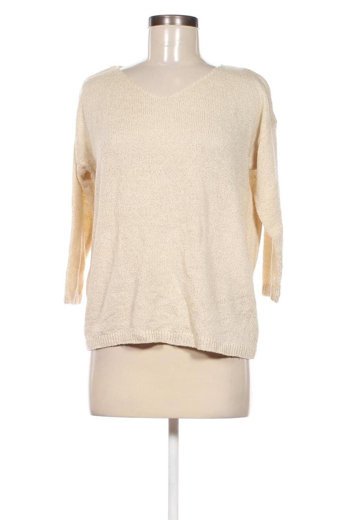 Damenpullover Jean Pascale, Größe S, Farbe Beige, Preis 9,49 €