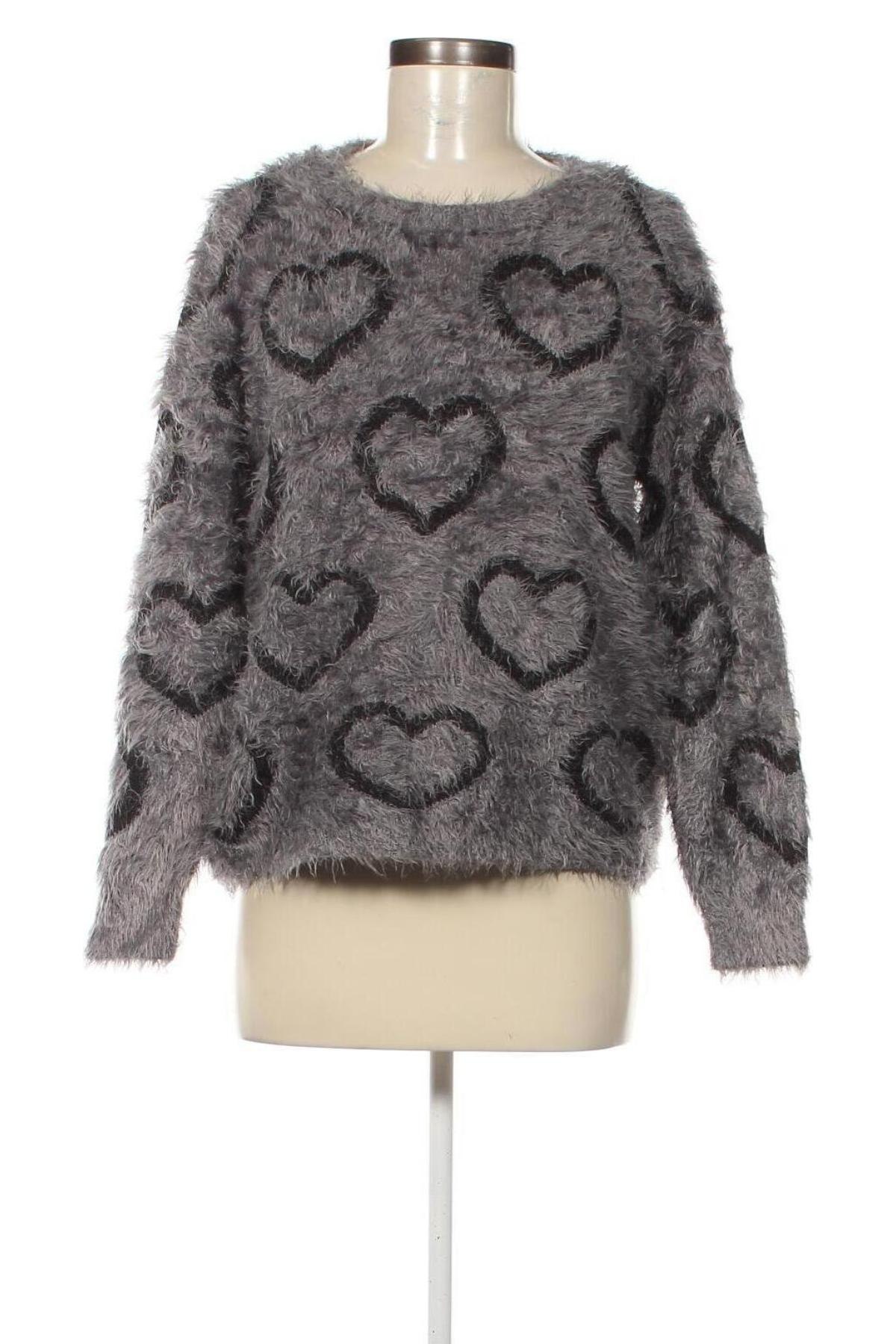 Damenpullover Laura Torelli, Größe M, Farbe Grau, Preis 8,49 €