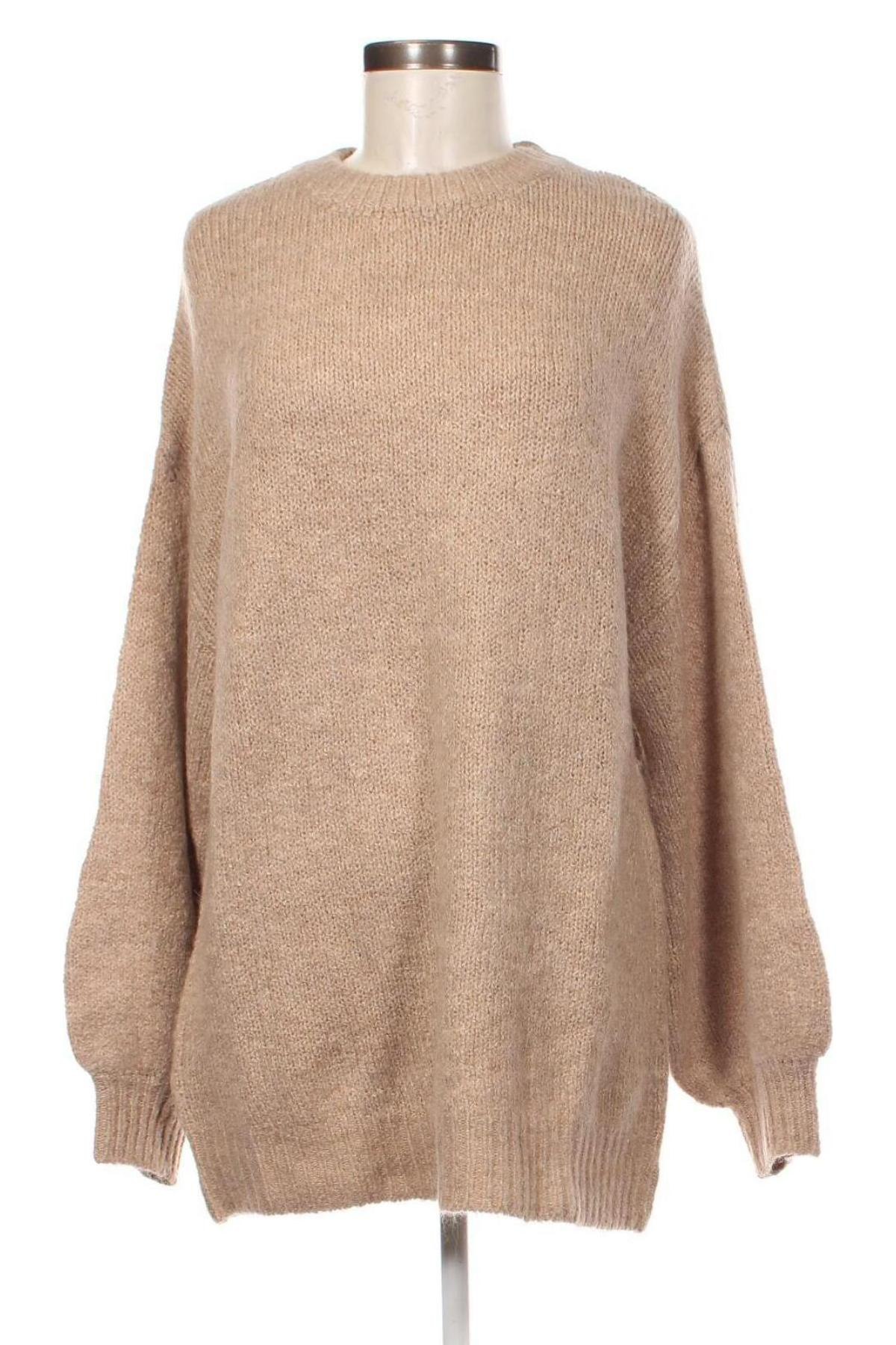 Damenpullover Mango, Größe M, Farbe Beige, Preis 16,29 €