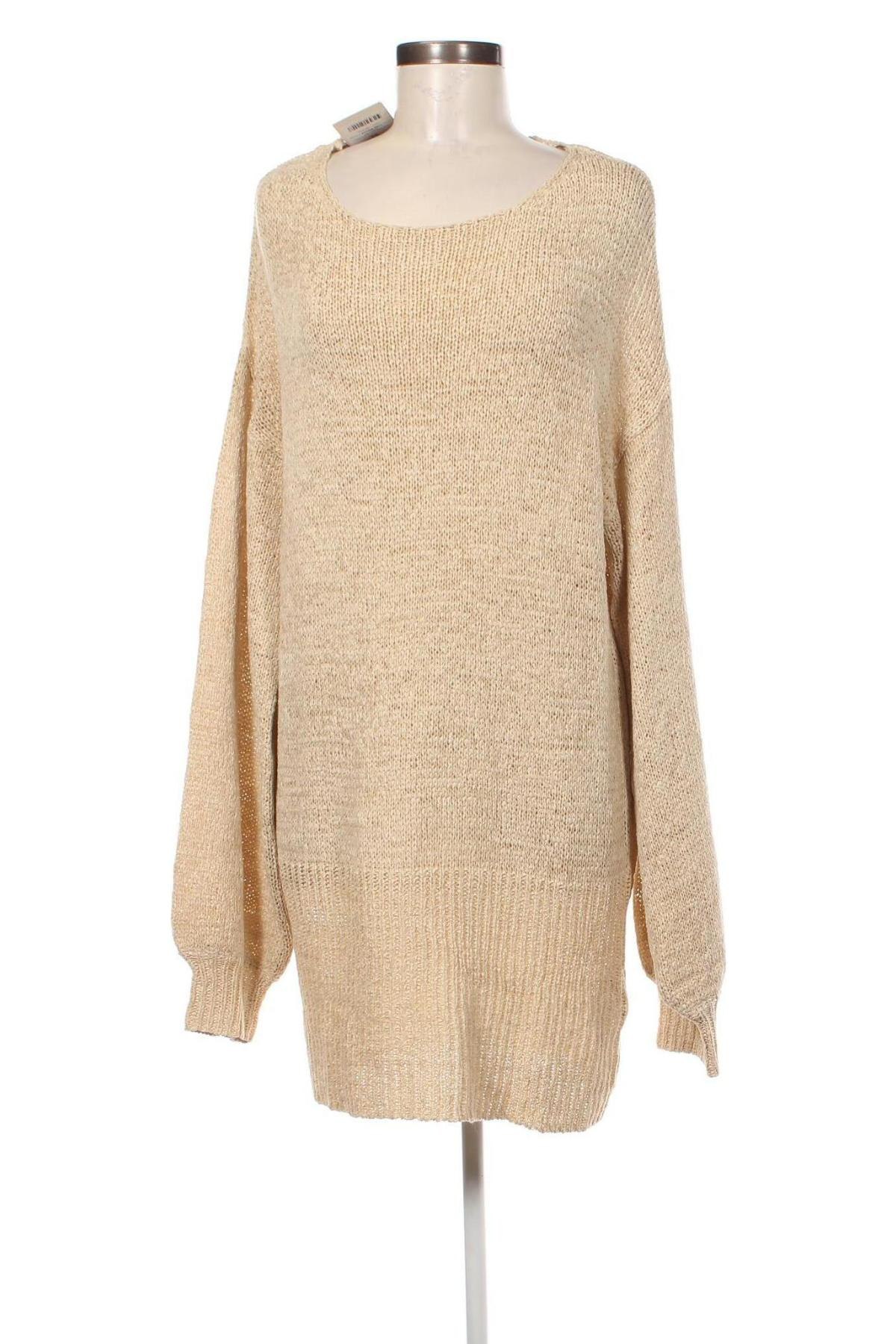 Damenpullover NA-KD, Größe XL, Farbe Beige, Preis 21,99 €