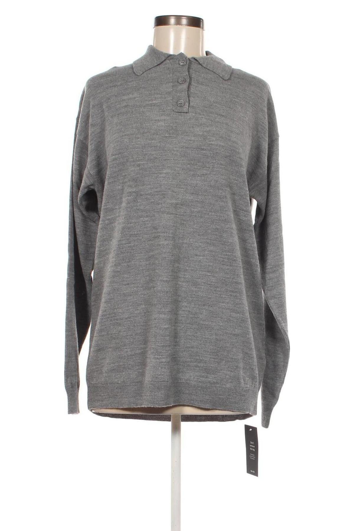 Damenpullover NA-KD, Größe XS, Farbe Grau, Preis 21,99 €