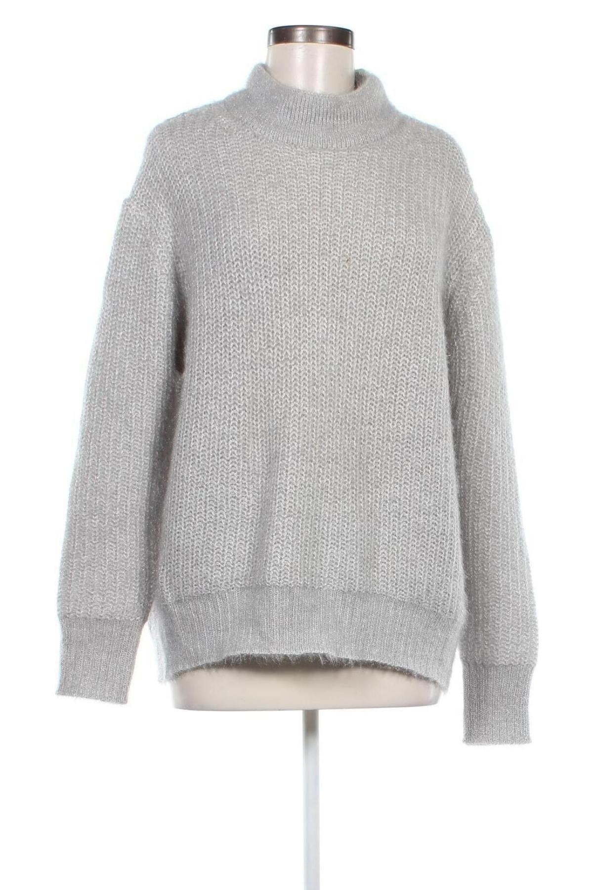 Damenpullover Piazza Italia, Größe L, Farbe Grau, Preis € 8,49