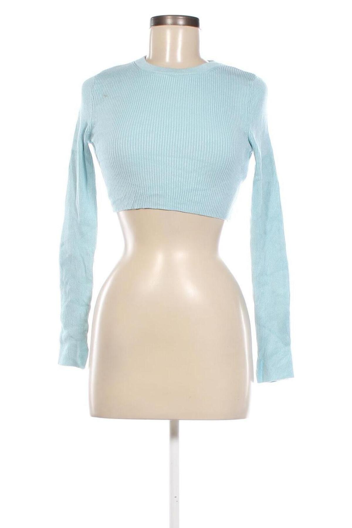 Damenpullover Pull&Bear, Größe M, Farbe Blau, Preis 3,49 €