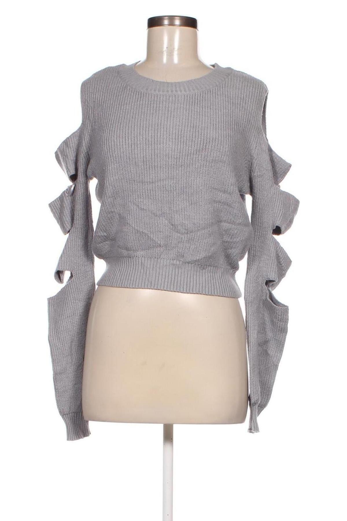 Damenpullover Tally Weijl, Größe L, Farbe Grau, Preis 8,49 €