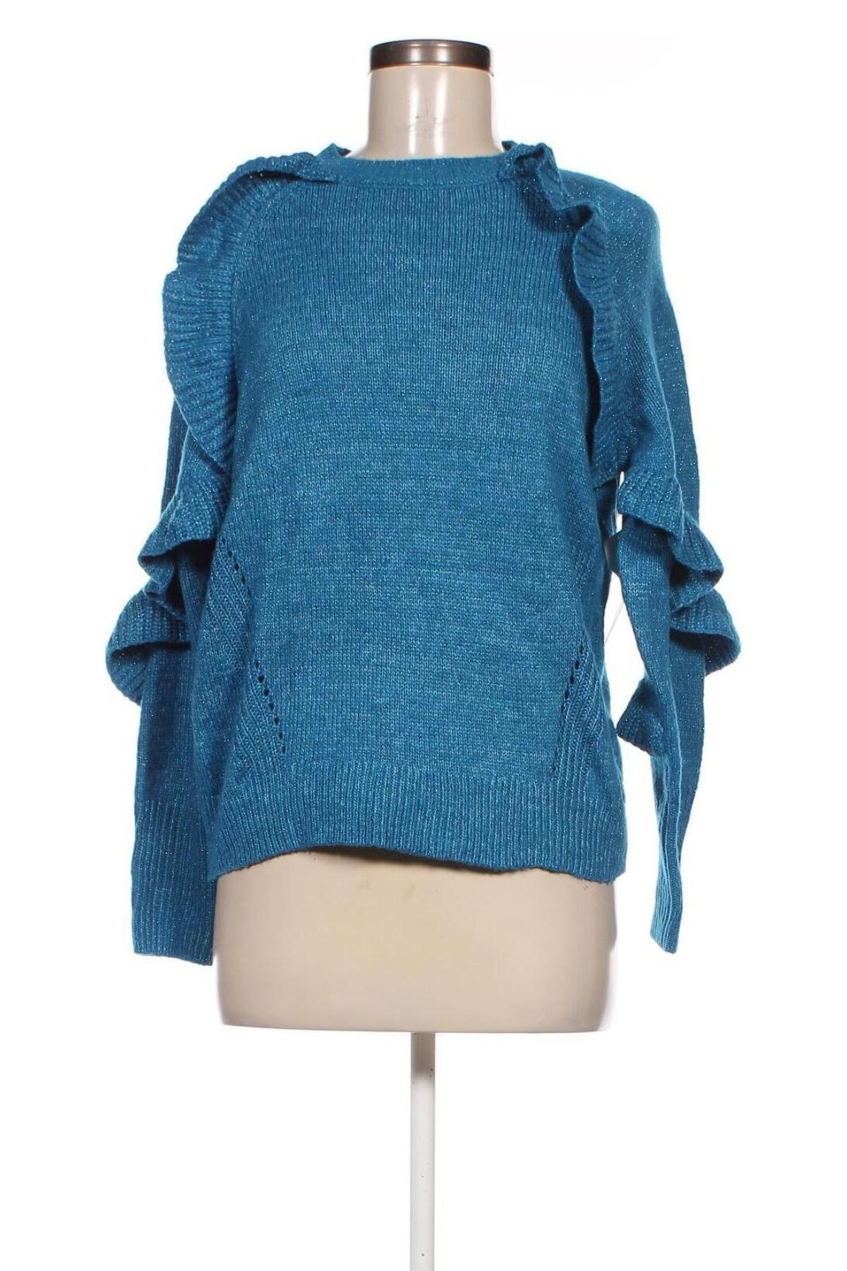 Damenpullover Time and tru, Größe S, Farbe Blau, Preis 12,99 €