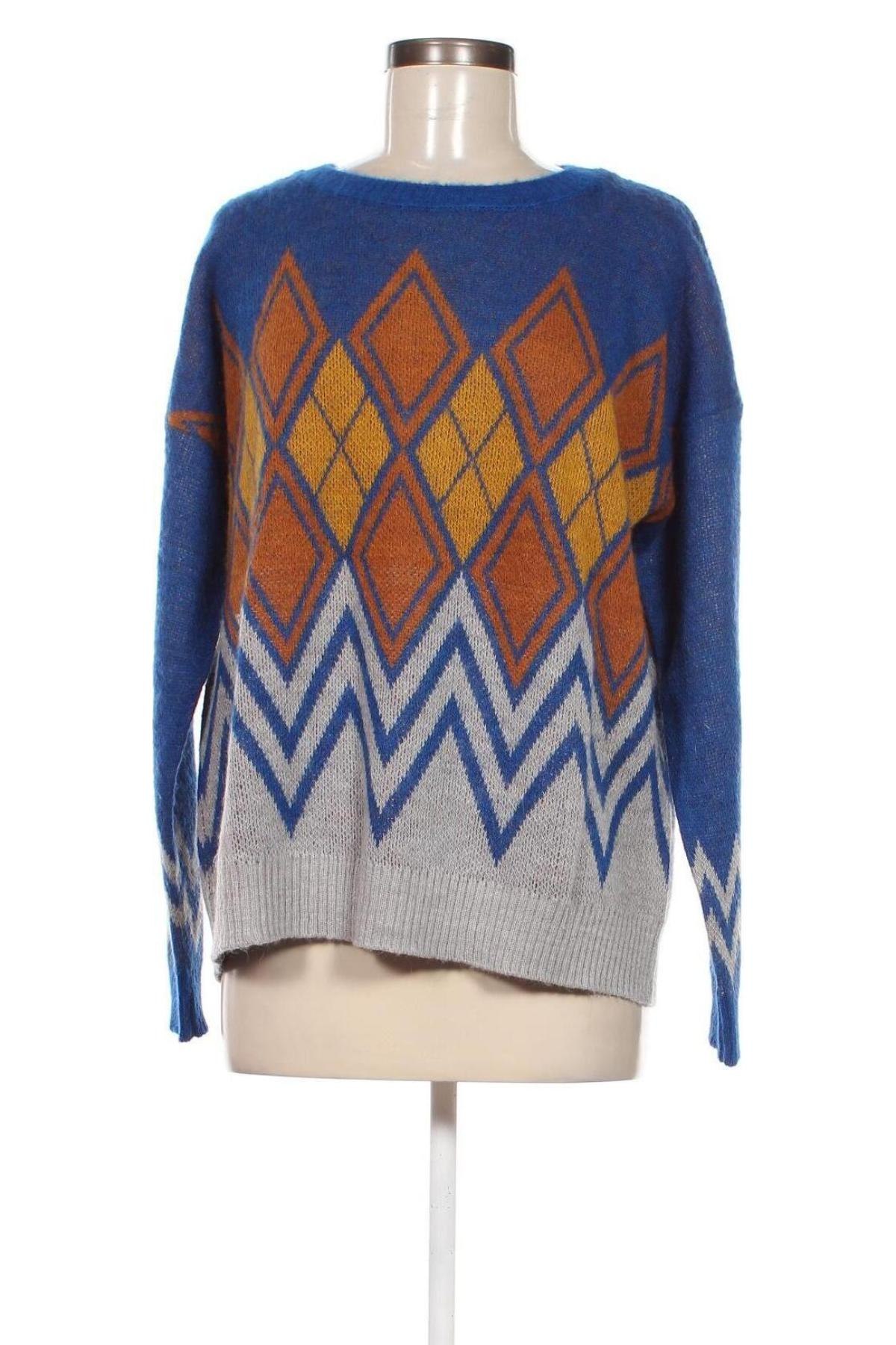 Damski sweter United Colors Of Benetton, Rozmiar M, Kolor Kolorowy, Cena 111,99 zł