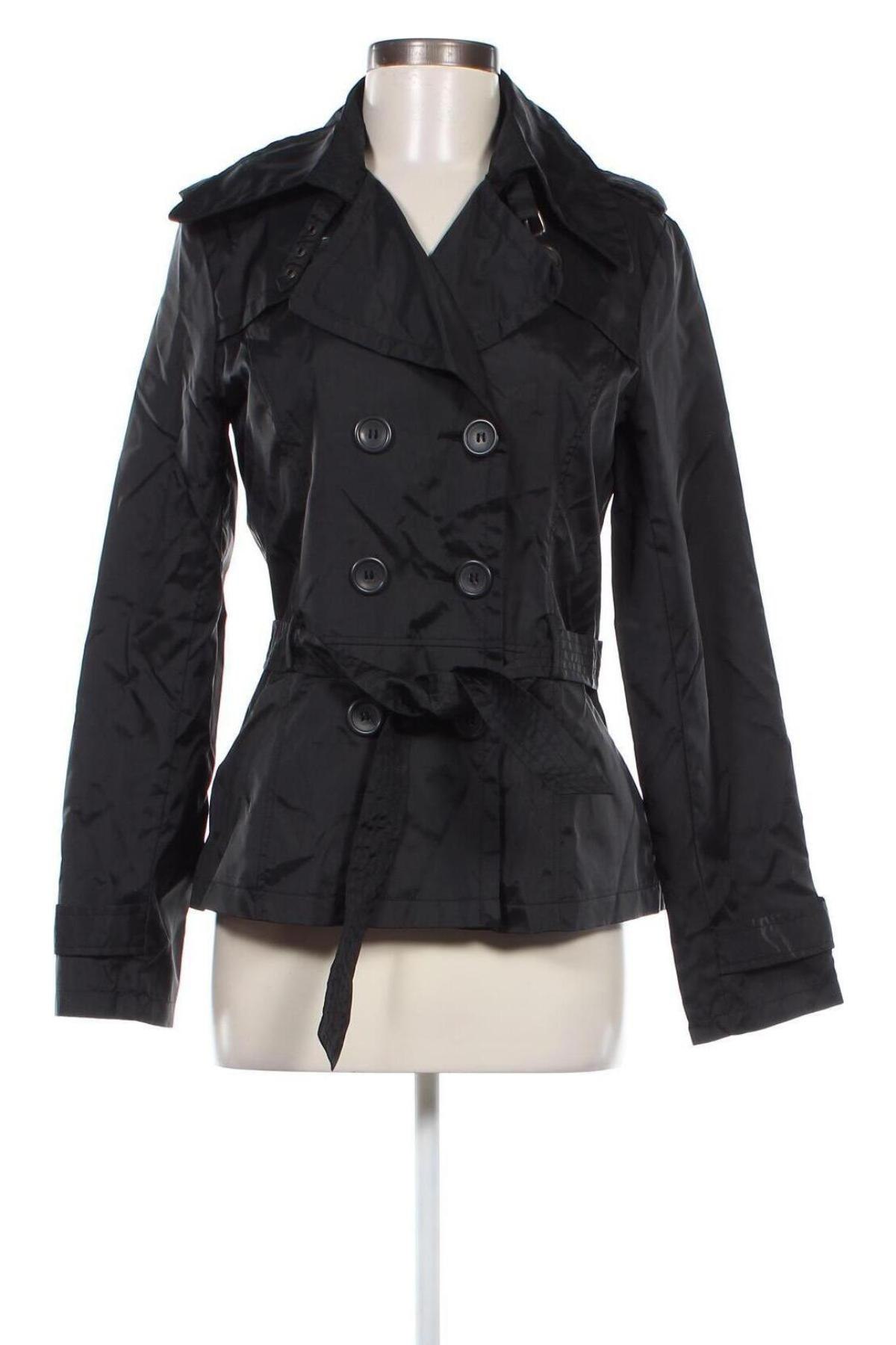 Damen Trench Coat F&F, Größe M, Farbe Schwarz, Preis € 24,99