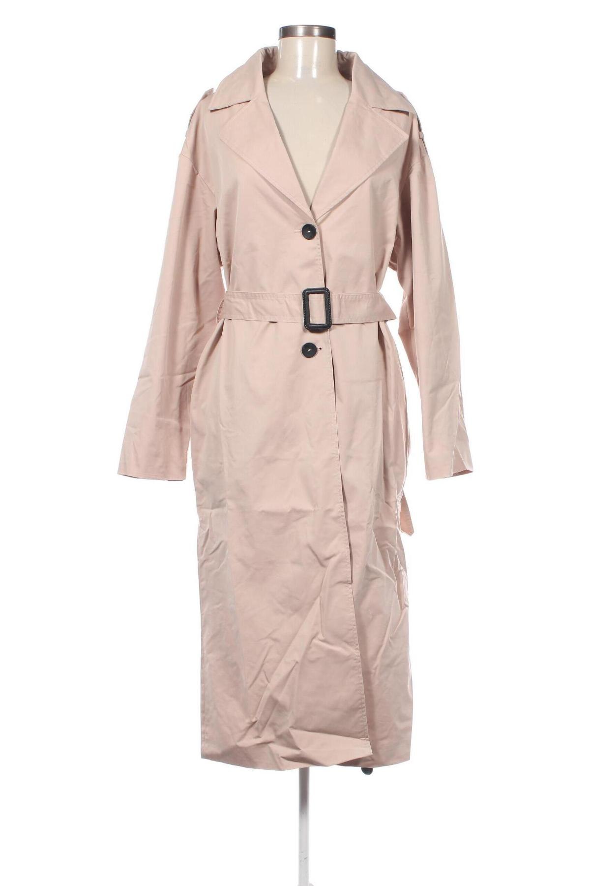 Damen Trenchcoat NA-KD, Größe S, Farbe Beige, Preis 32,99 €