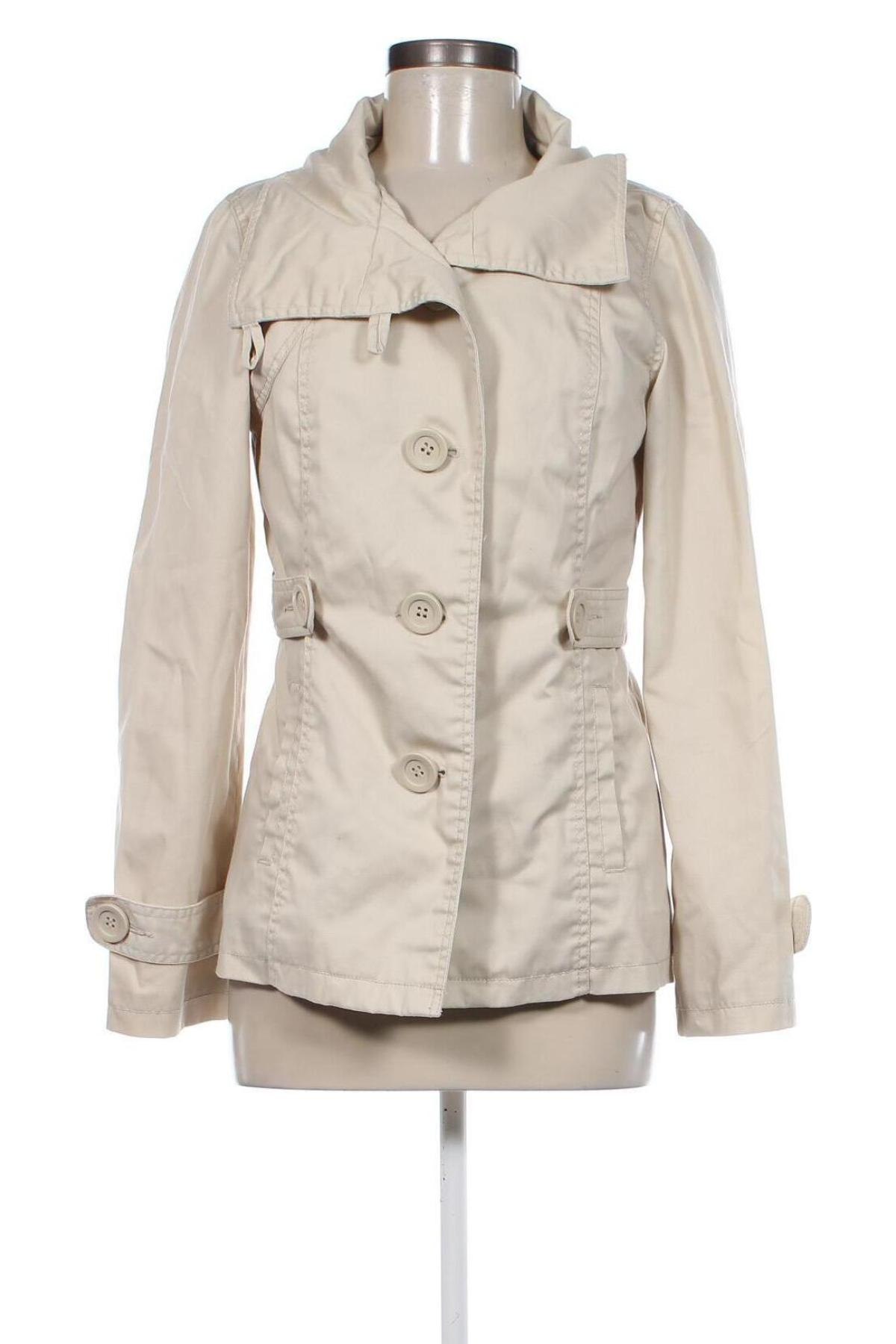 Damen Trenchcoat ONLY, Größe M, Farbe Beige, Preis 9,99 €