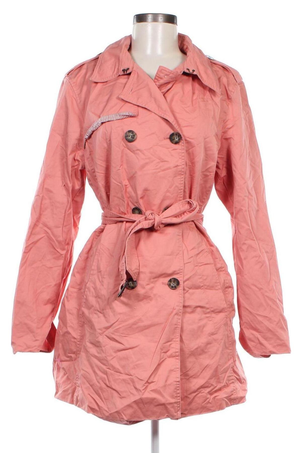 Damen Trenchcoat S.Oliver, Größe XL, Farbe Rosa, Preis 10,49 €