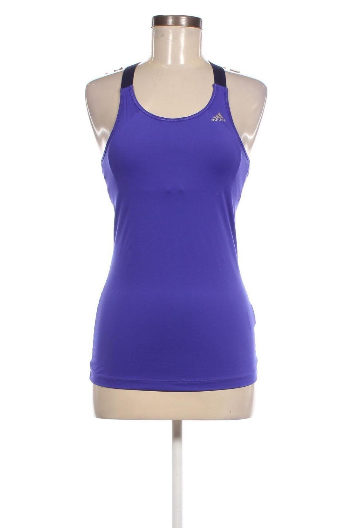 Top sport de damă. Adidas, Mărime XS, Culoare Albastru, Preț 72,99 Lei