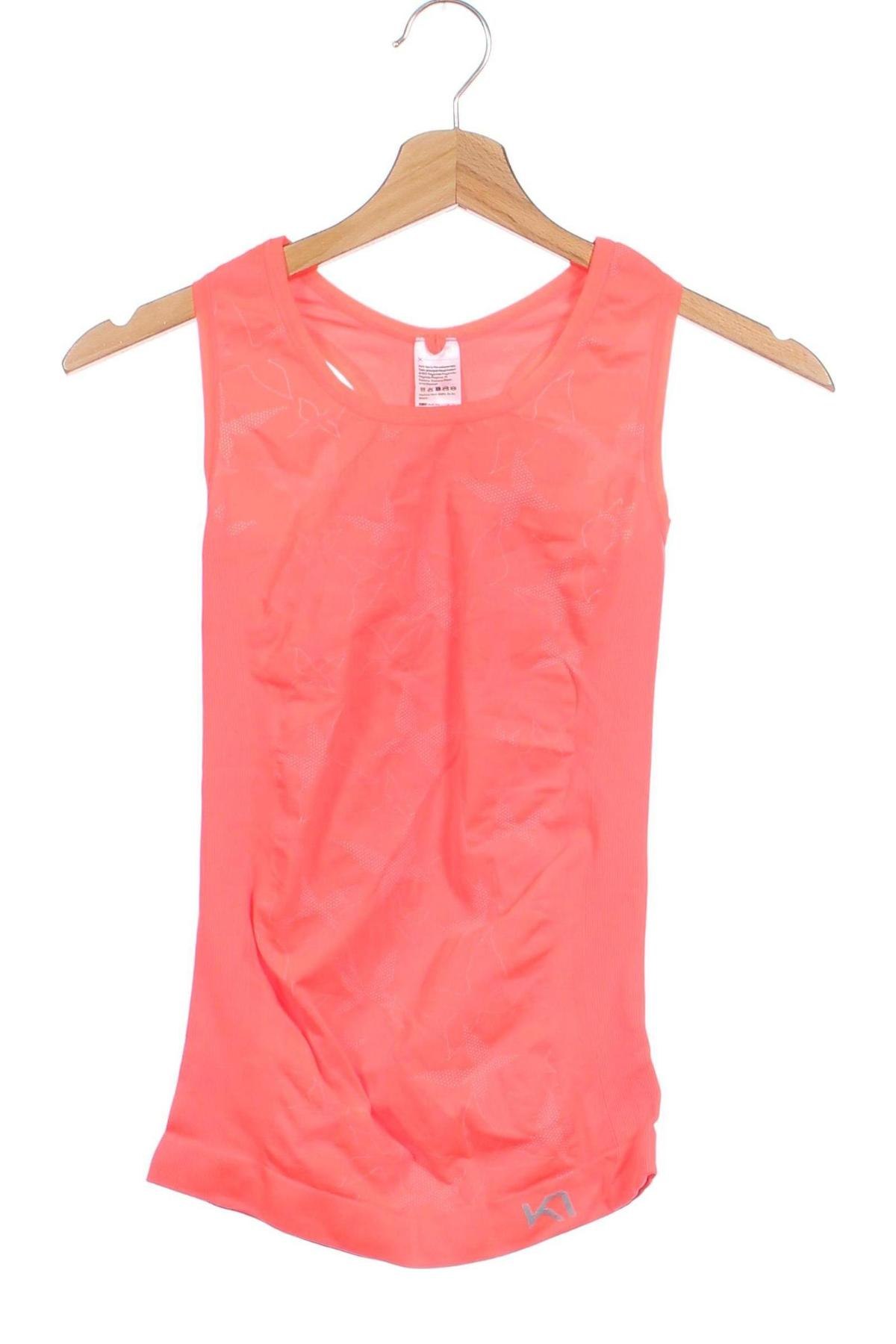 Damen Sporttop Kari Traa, Größe XS, Farbe Orange, Preis 8,49 €