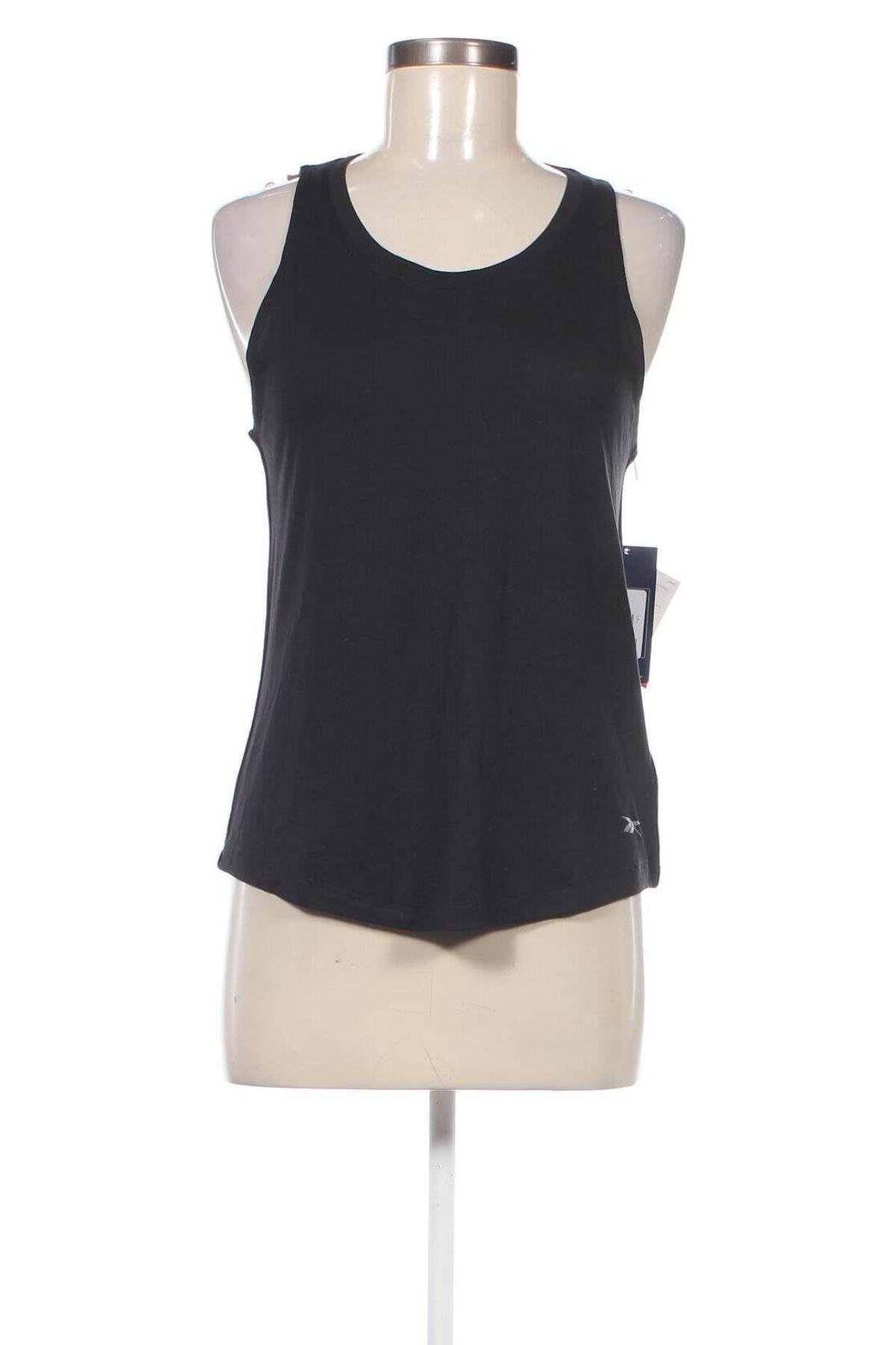 Damen Sporttop Reebok, Größe S, Farbe Schwarz, Preis 6,99 €