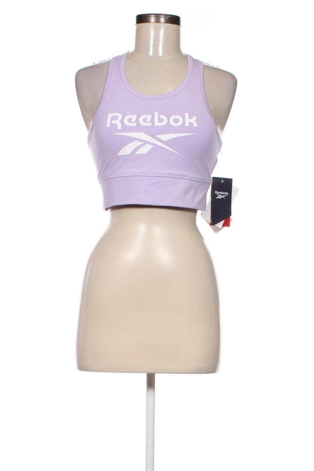 Top sport de damă. Reebok, Mărime M, Culoare Mov, Preț 88,99 Lei