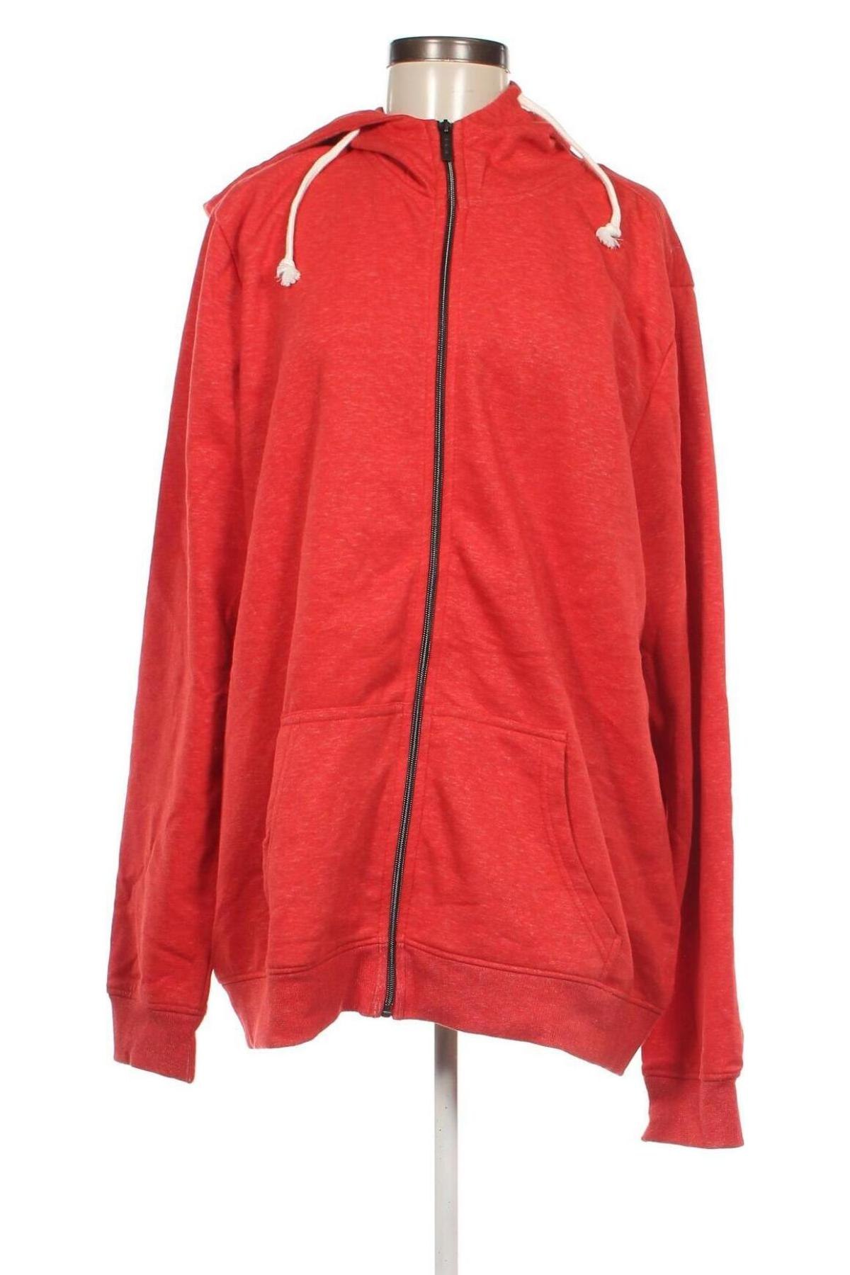 Damen Sweatshirt Jean Pascale, Größe XXL, Farbe Rot, Preis € 11,49