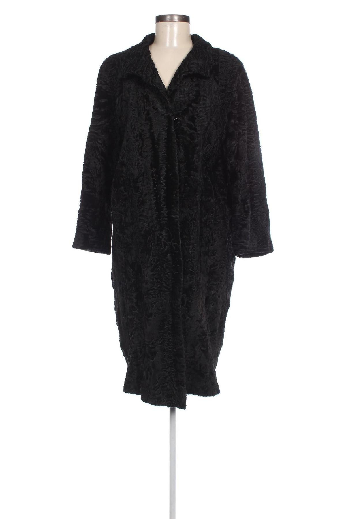 Damen Ledermantel, Größe L, Farbe Schwarz, Preis € 83,79