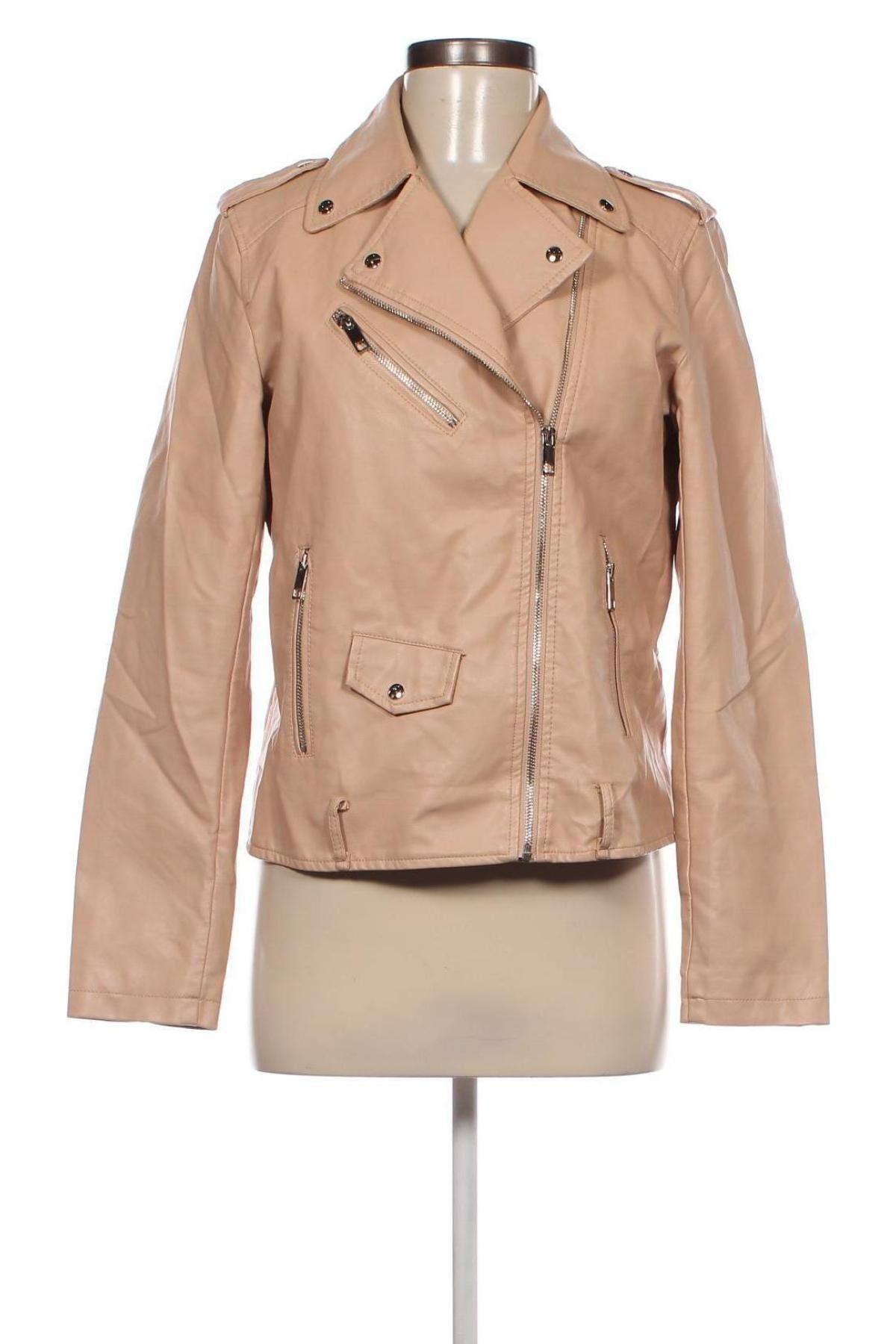 Damen Lederjacke, Größe XL, Farbe Braun, Preis 20,99 €