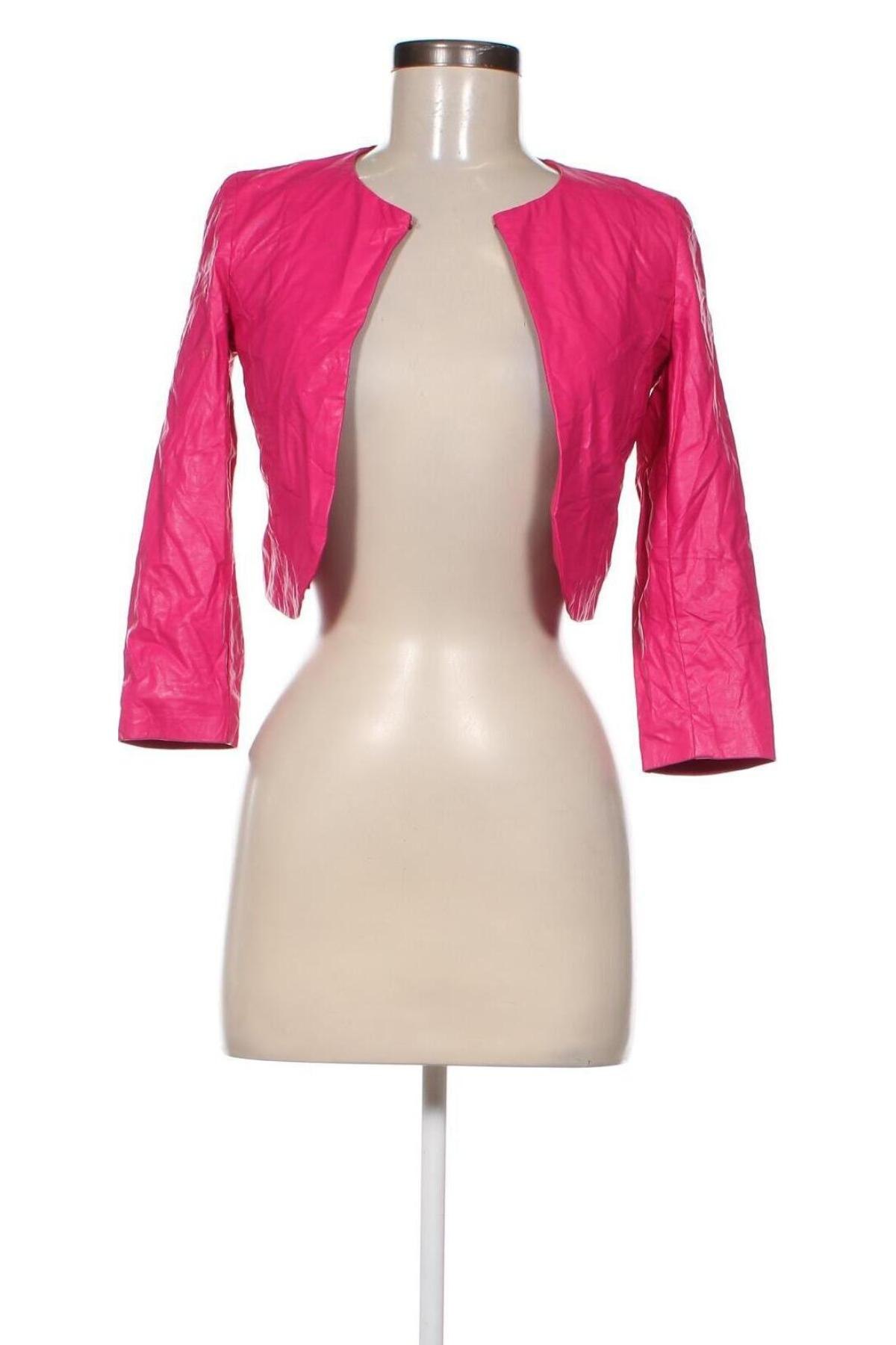 Damen Lederjacke Blue Star, Größe XS, Farbe Rosa, Preis 48,99 €