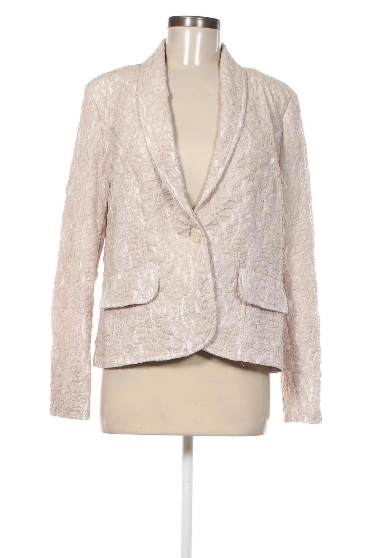 Damen Blazer, Größe L, Farbe Beige, Preis € 4,49