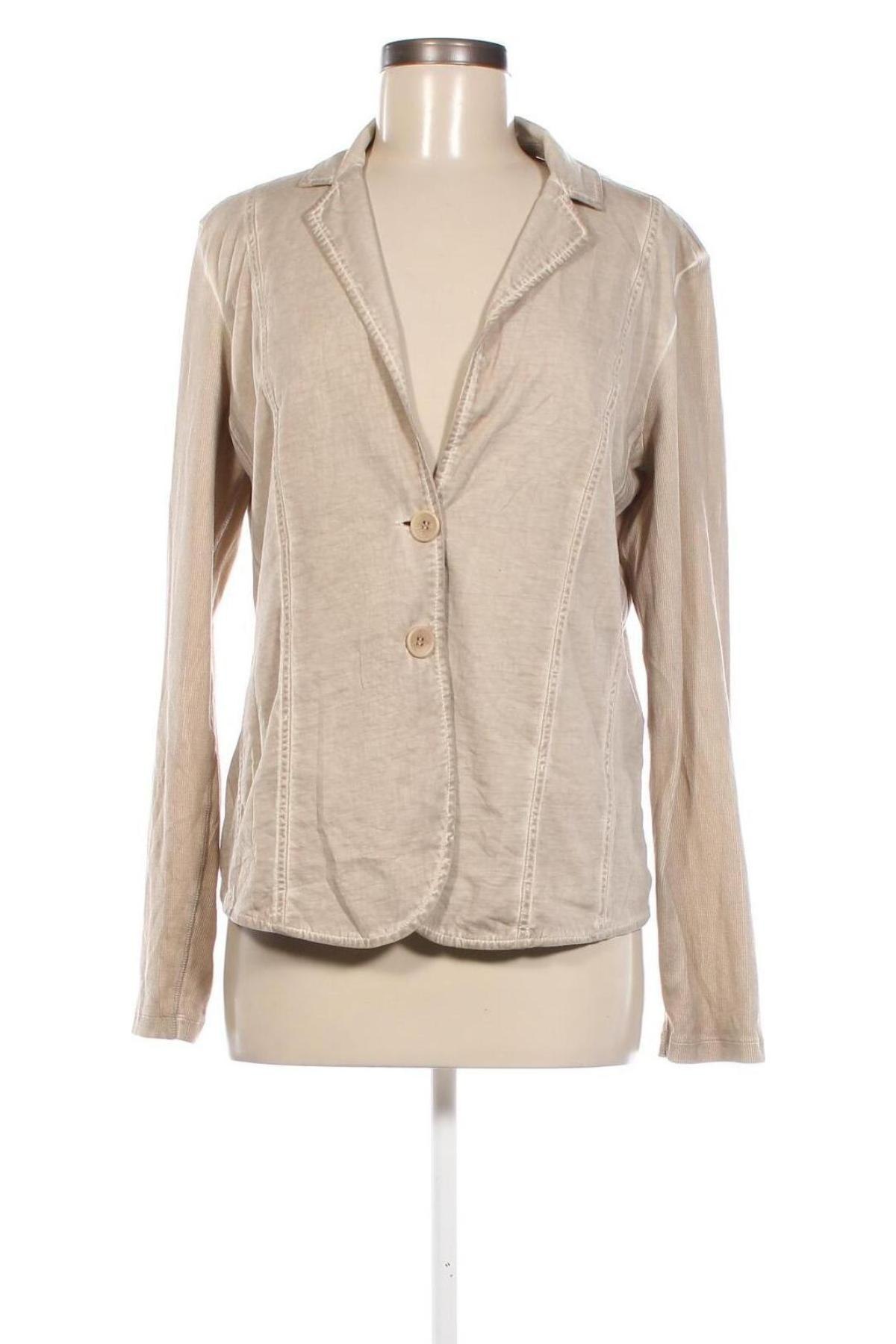 Damen Blazer Comma,, Größe XL, Farbe Beige, Preis € 11,99