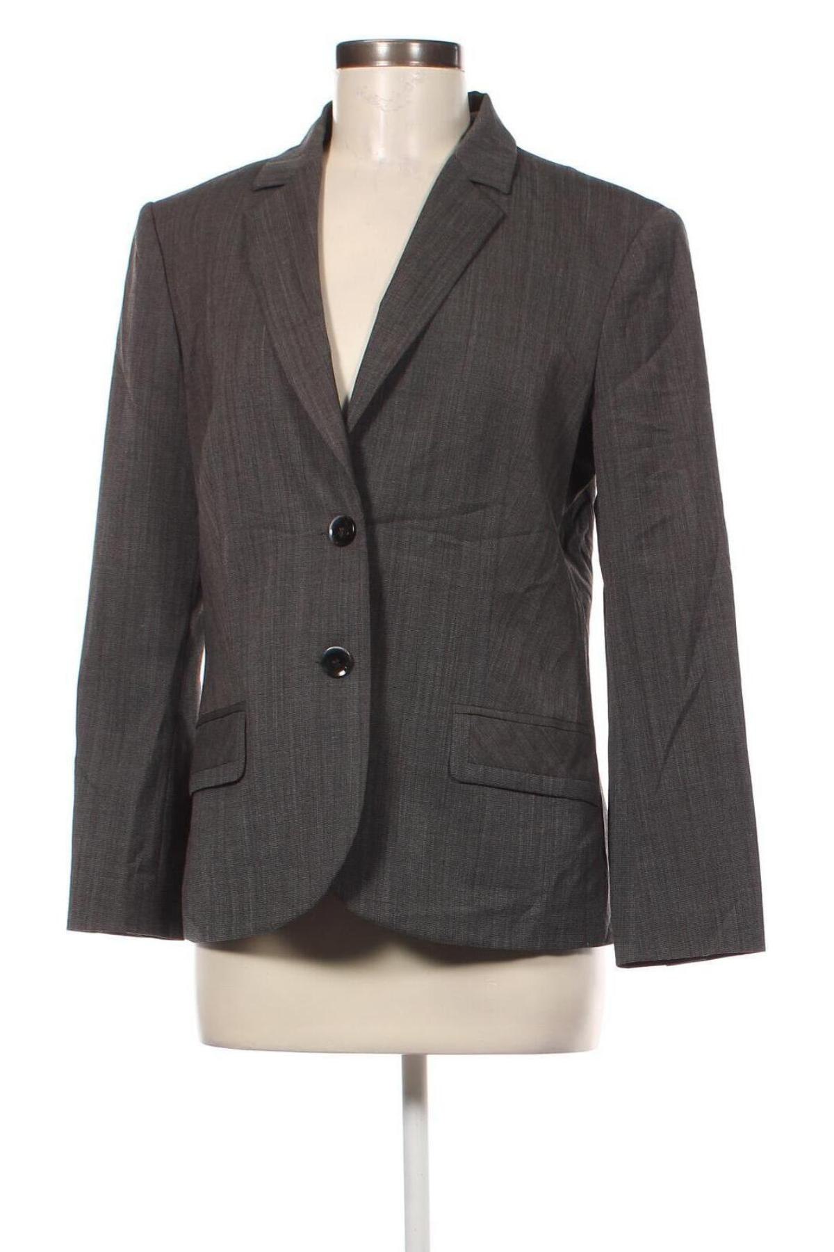 Damen Blazer Comma,, Größe L, Farbe Grau, Preis € 11,99