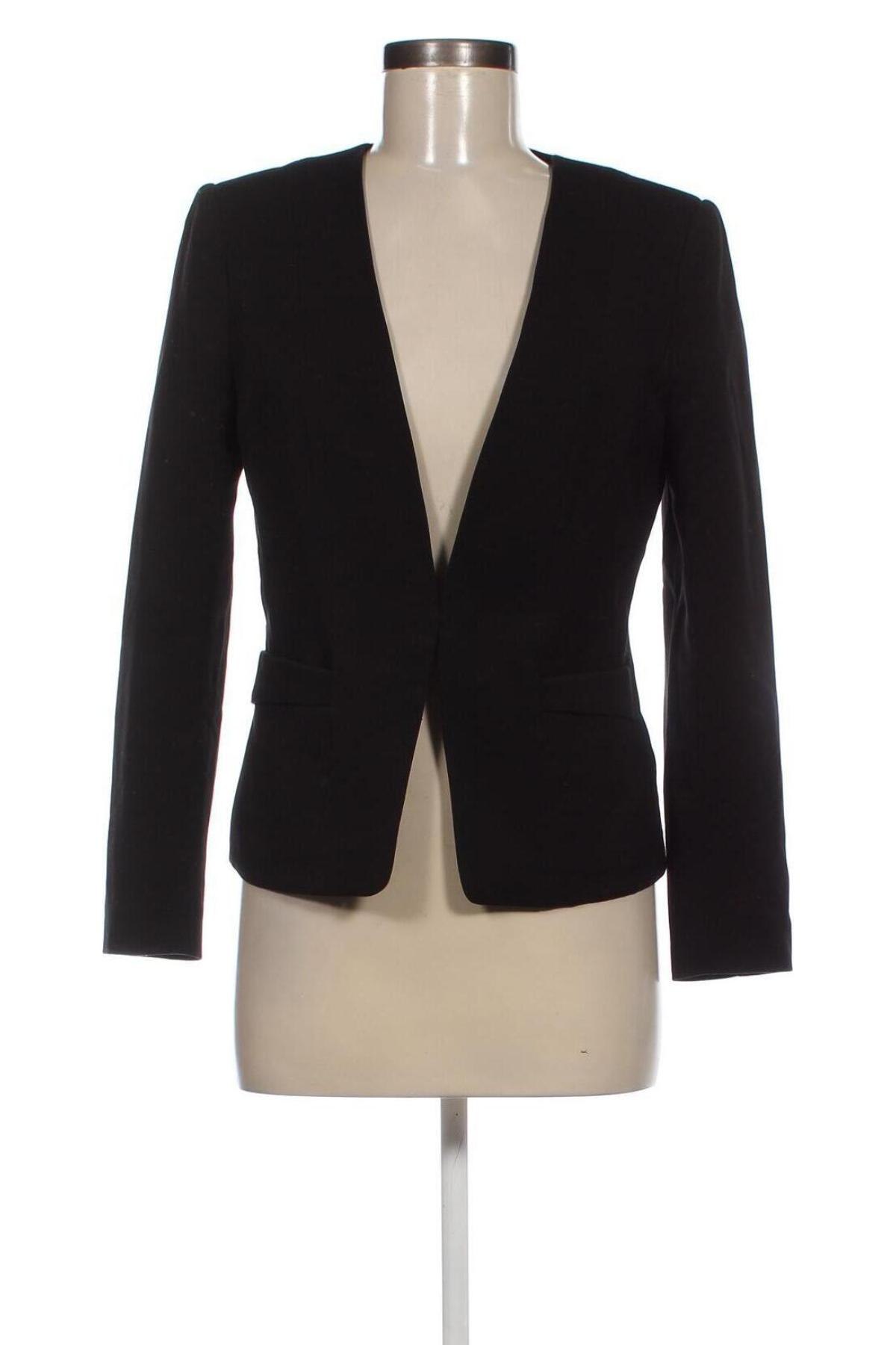 Damen Blazer H&M, Größe S, Farbe Schwarz, Preis 16,49 €