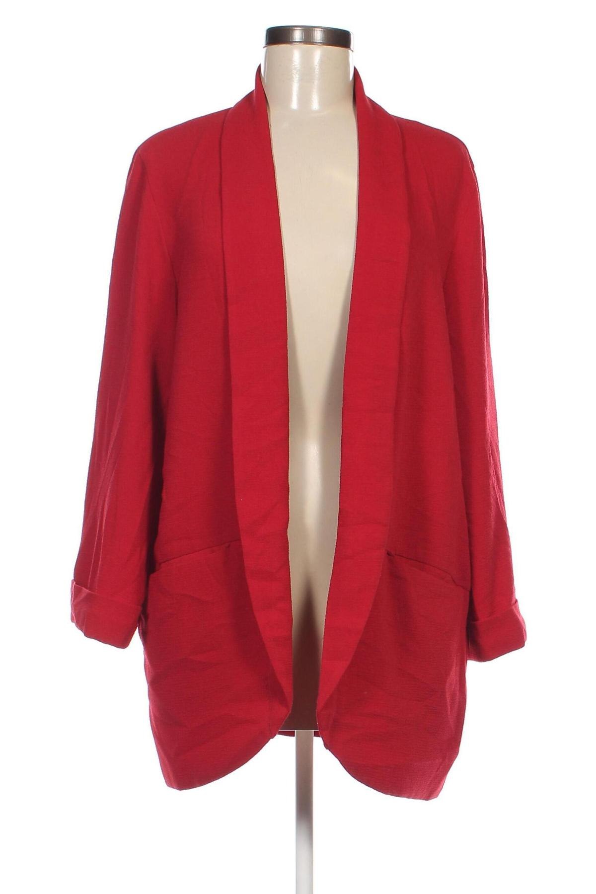 Damen Blazer Pimkie, Größe XL, Farbe Rot, Preis € 16,99