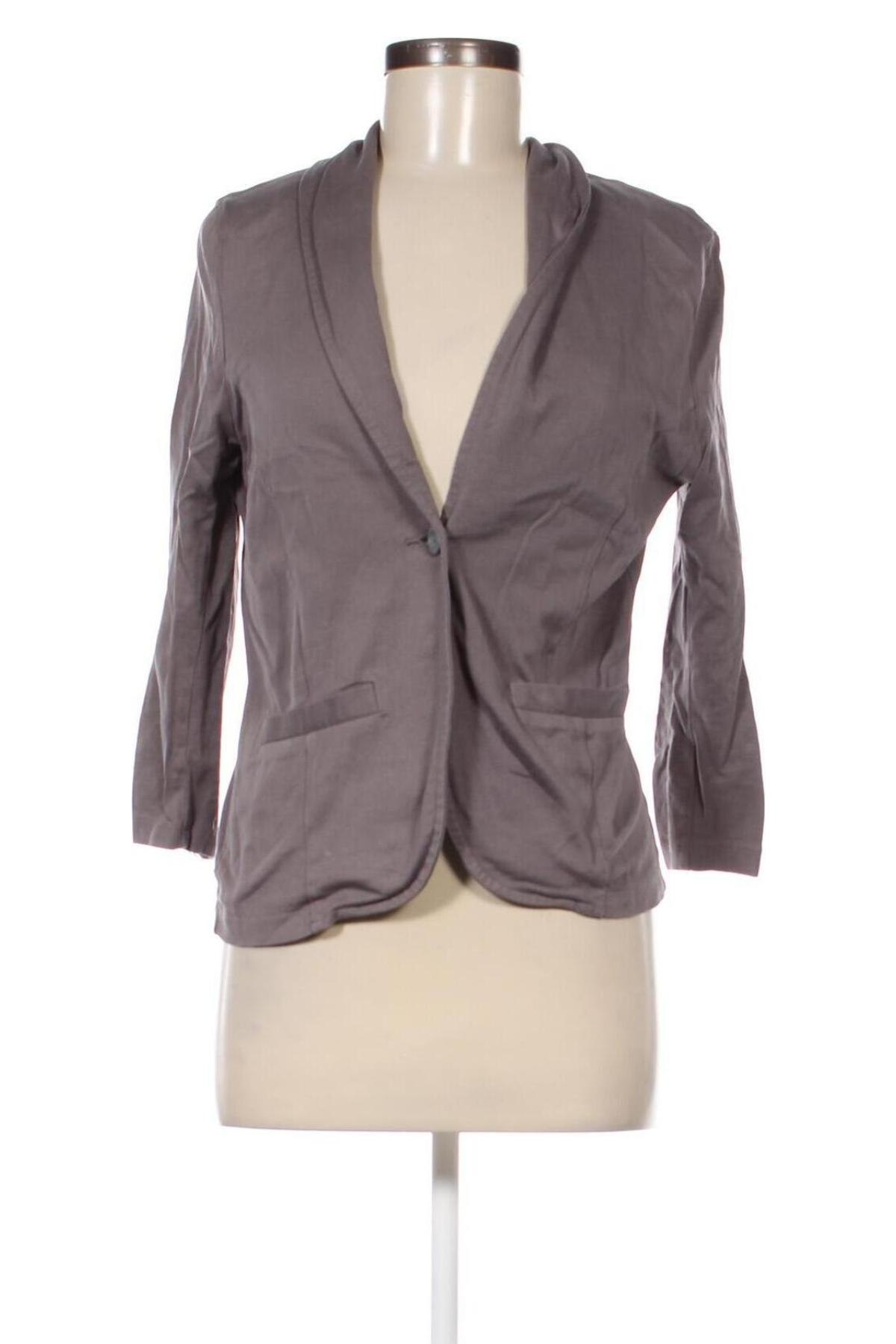 Damen Blazer Tom Tailor, Größe M, Farbe Grau, Preis 10,29 €