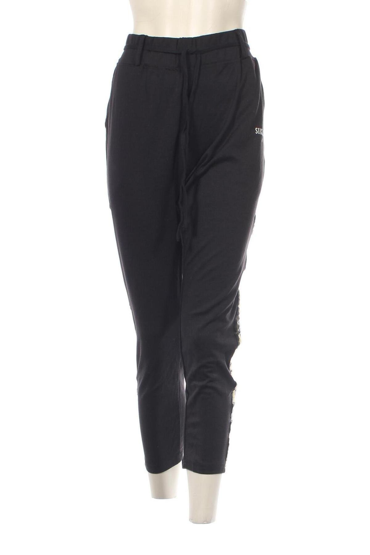 Damen Sporthose SikSilk, Größe XL, Farbe Schwarz, Preis € 19,99