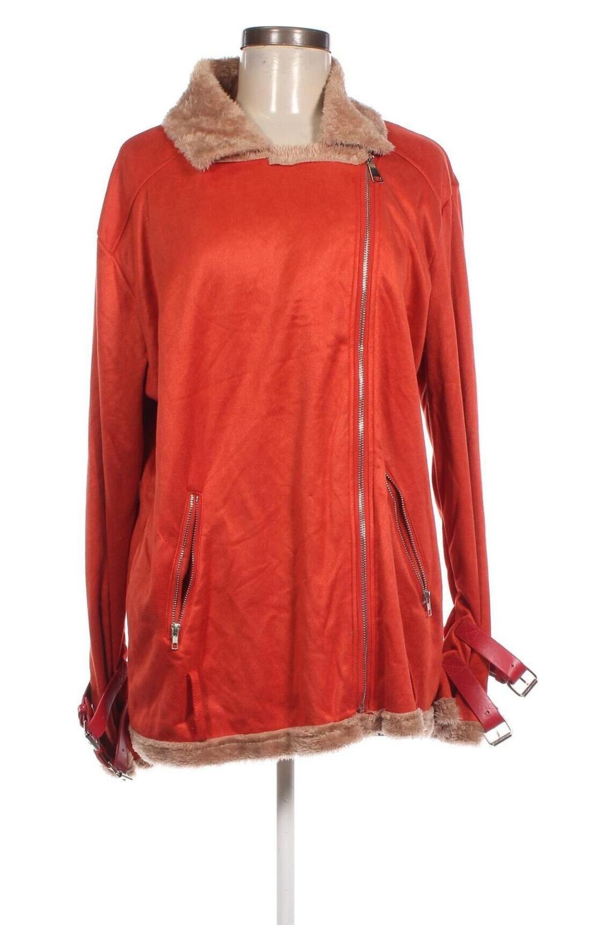 Damenjacke, Größe 4XL, Farbe Orange, Preis € 15,49