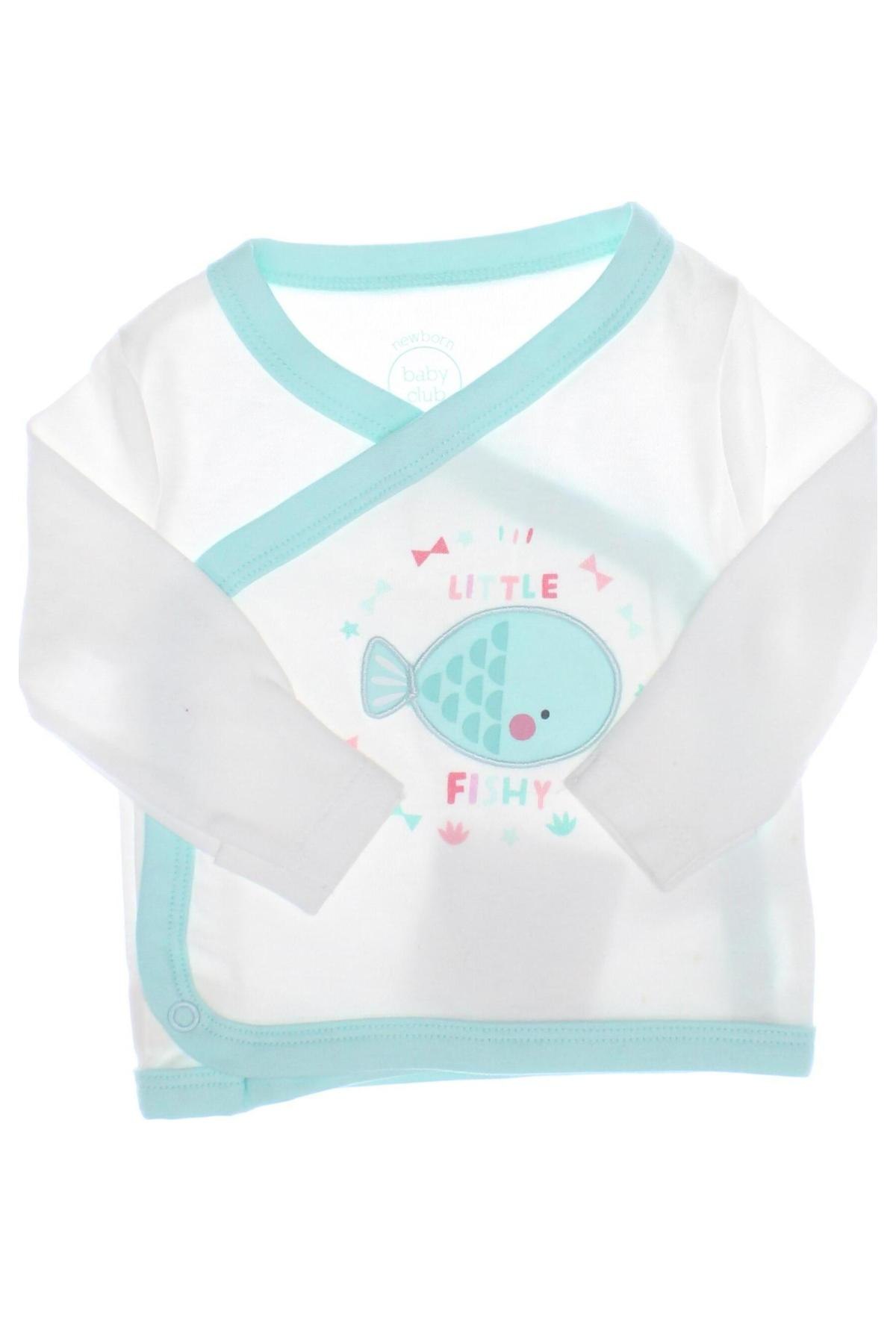 Kinder Shirt C&A, Größe 2-3m/ 56-62 cm, Farbe Weiß, Preis 2,49 €