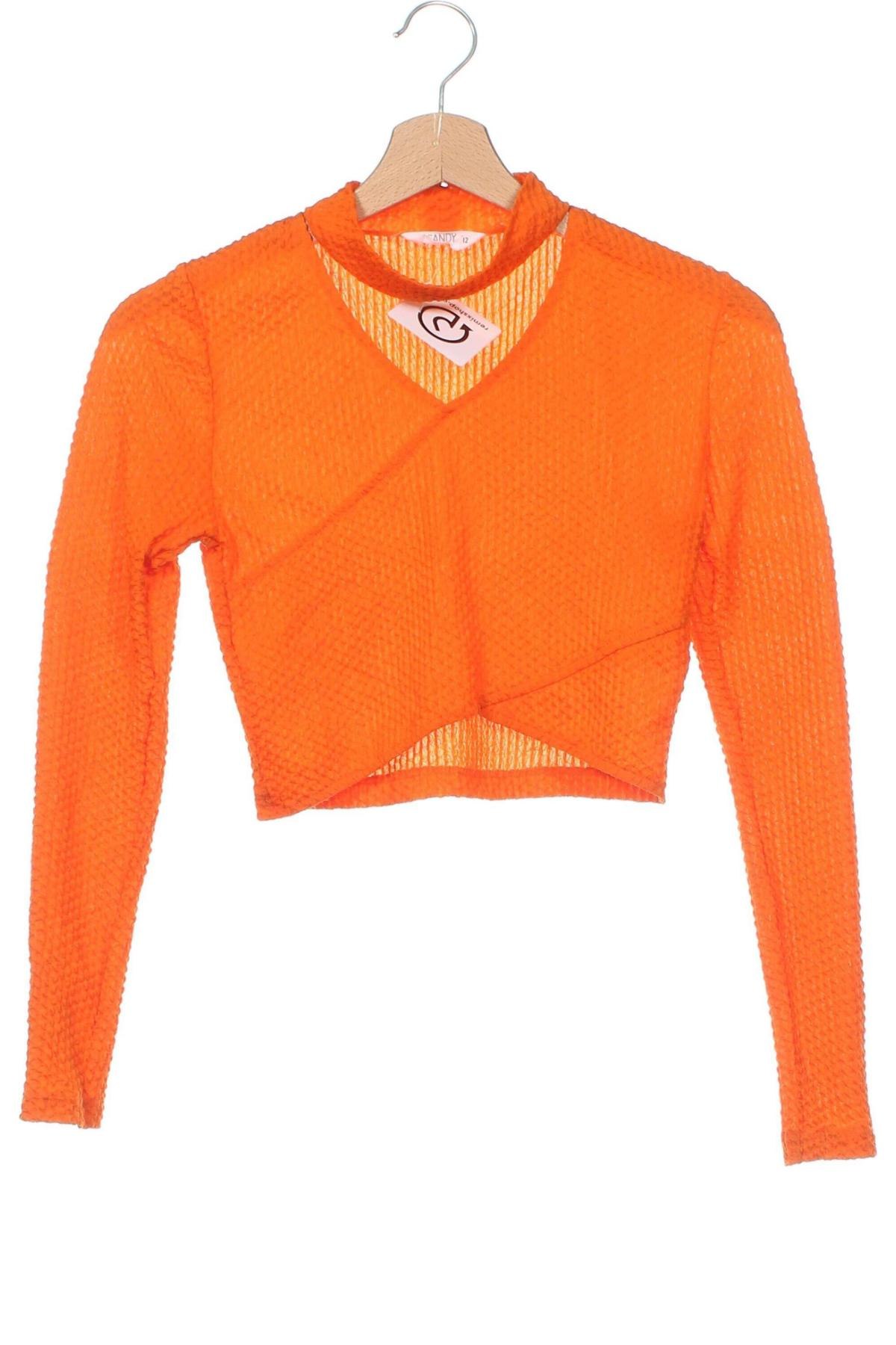 Kinder Shirt Candy, Größe 11-12y/ 152-158 cm, Farbe Orange, Preis 4,99 €