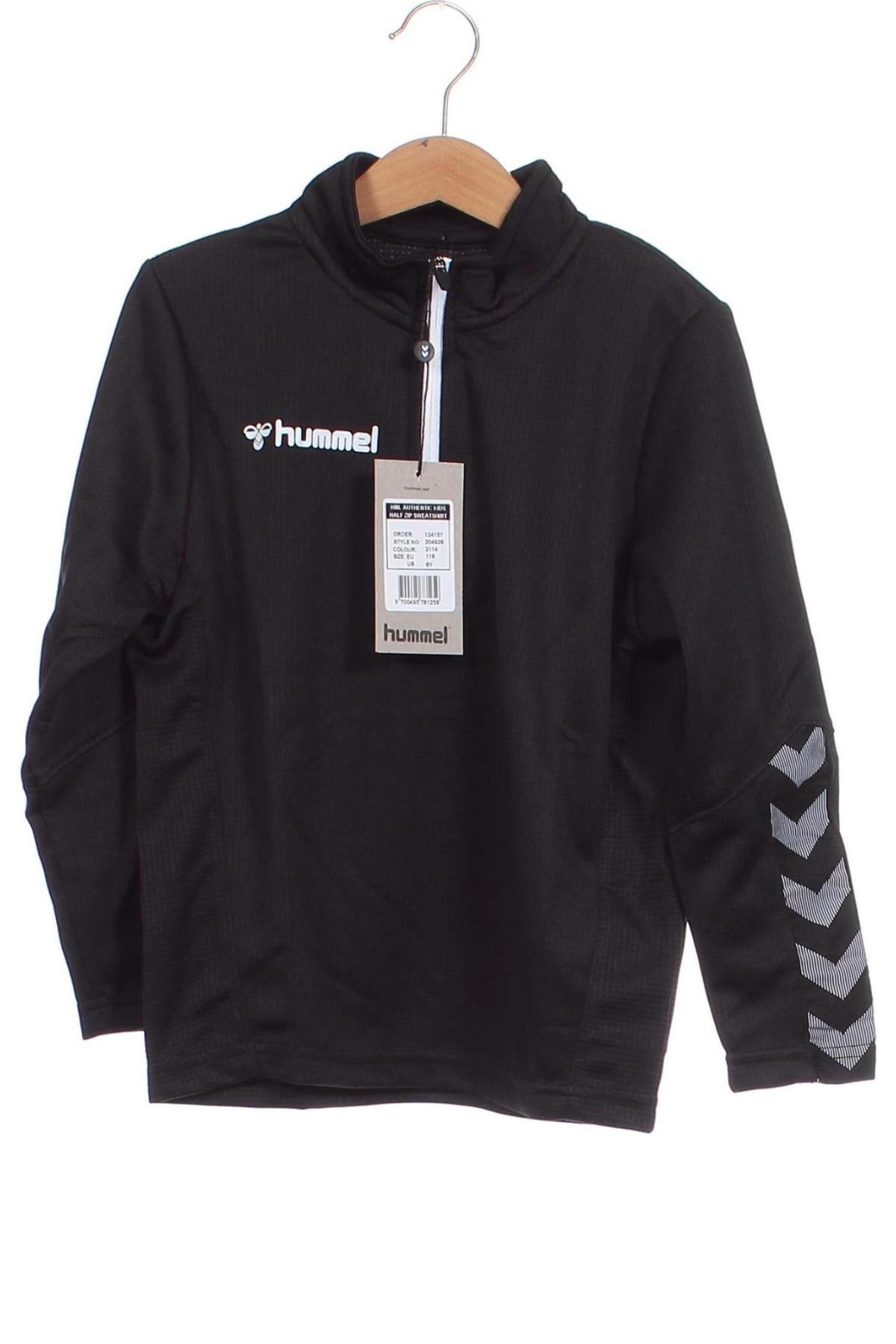 Kinder Shirt Hummel, Größe 5-6y/ 116-122 cm, Farbe Schwarz, Preis € 19,99