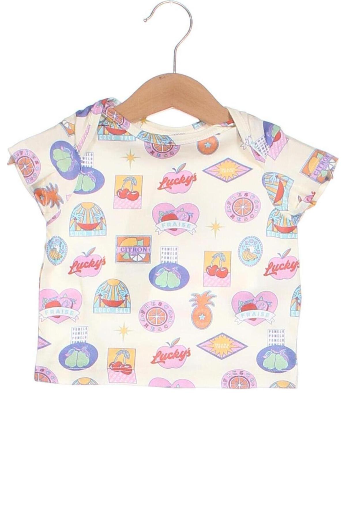 Kinder Shirt Never Fully Dressed, Größe 3-6m/ 62-68 cm, Farbe Mehrfarbig, Preis 6,99 €