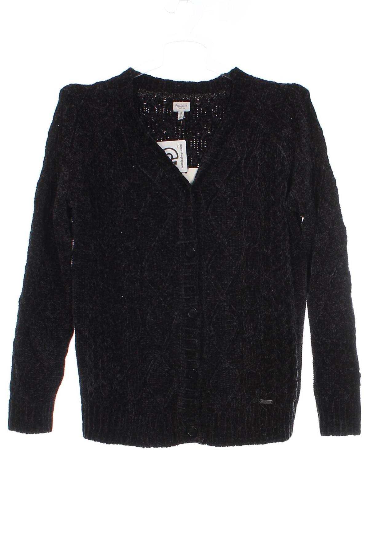 Kinder Strickjacke Pepe Jeans, Größe 12-13y/ 158-164 cm, Farbe Grau, Preis € 39,99