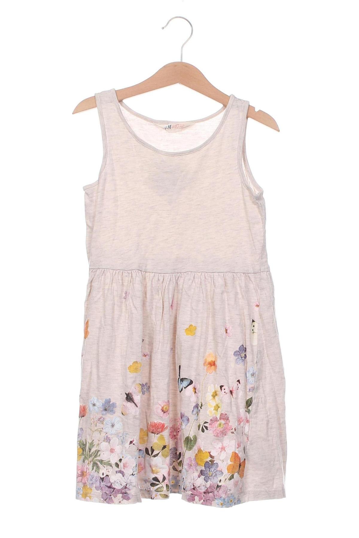 Kinderkleid H&M, Größe 6-7y/ 122-128 cm, Farbe Beige, Preis € 5,99