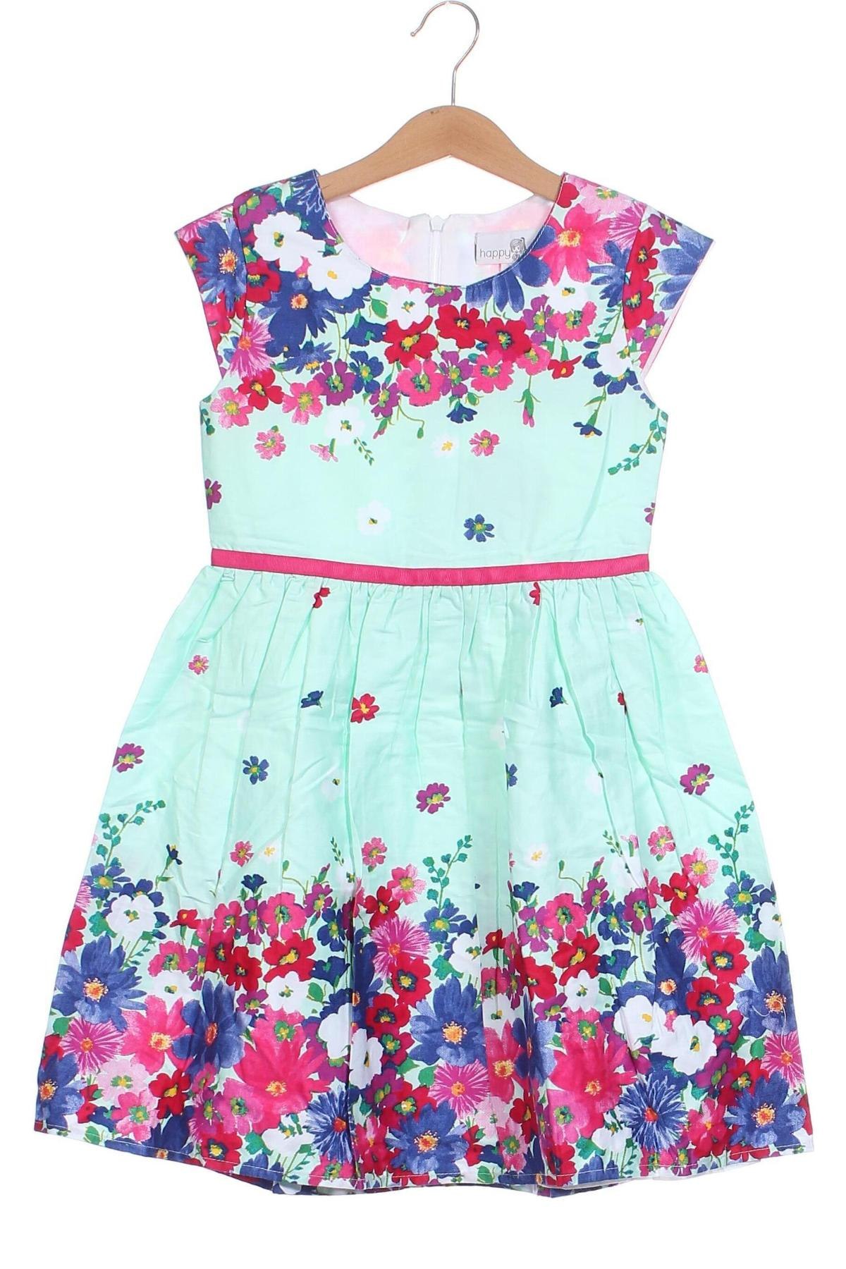 Kinderkleid Happy Girls By Eisend, Größe 5-6y/ 116-122 cm, Farbe Mehrfarbig, Preis € 45,99