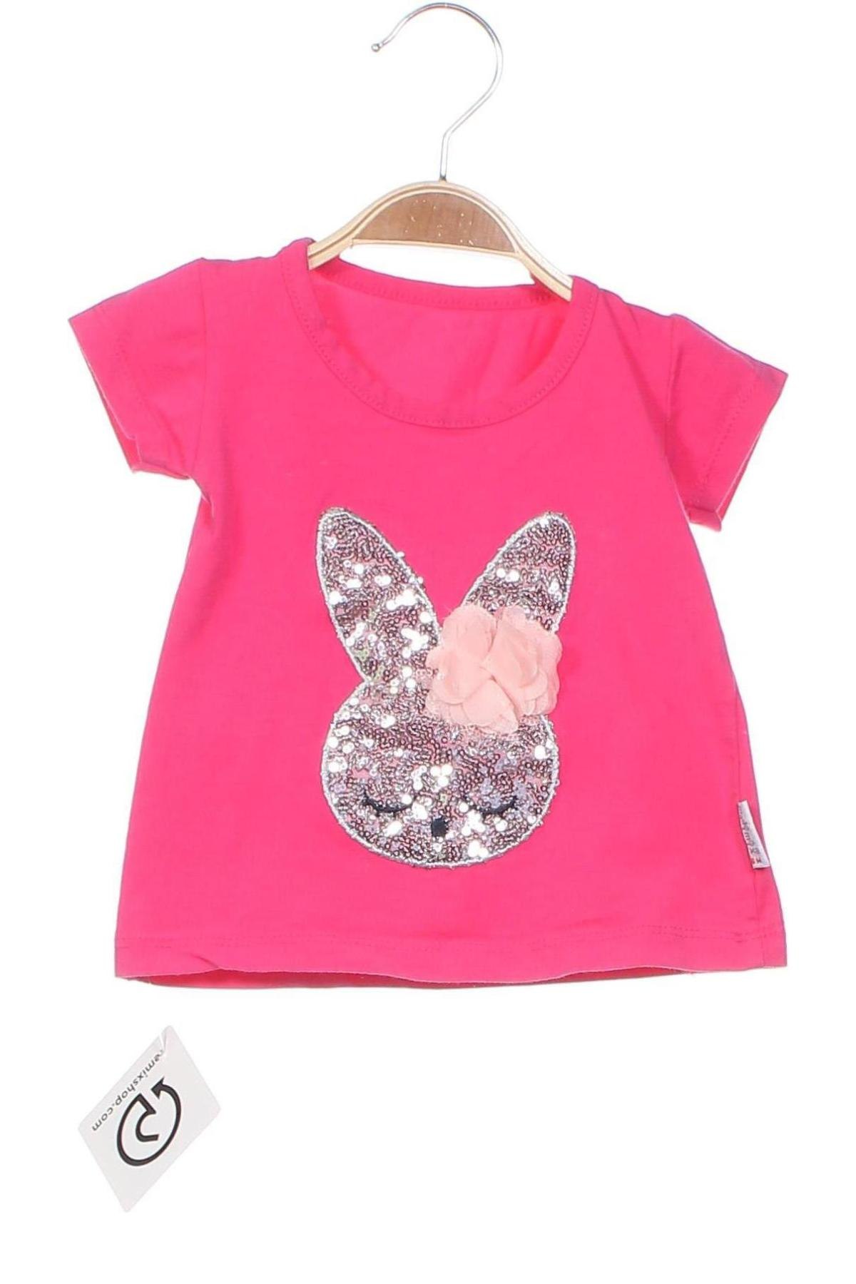 Kinder T-Shirt, Größe 3-6m/ 62-68 cm, Farbe Rosa, Preis € 2,49