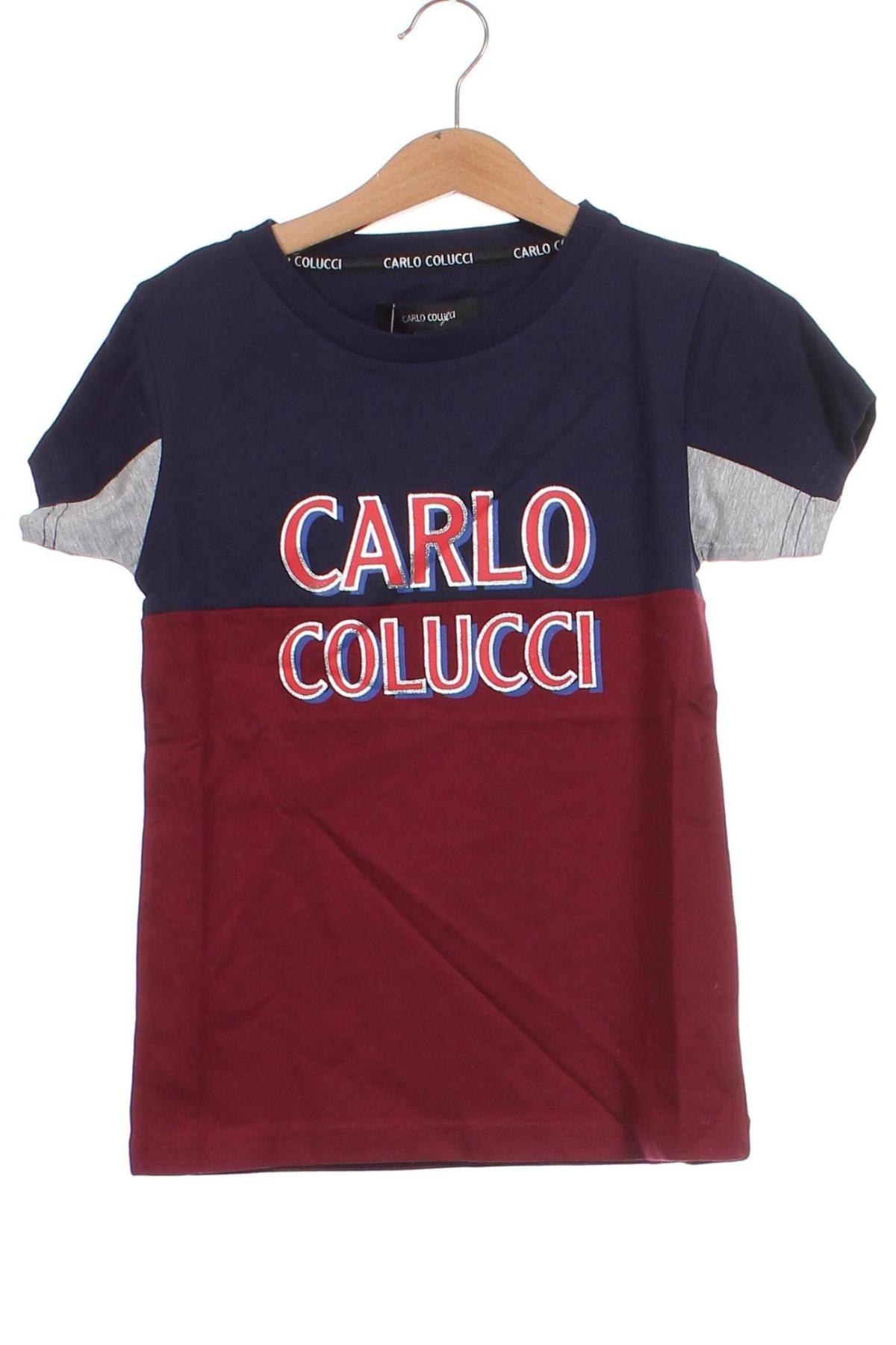 Kinder T-Shirt Carlo Colucci, Größe 8-9y/ 134-140 cm, Farbe Mehrfarbig, Preis € 9,99