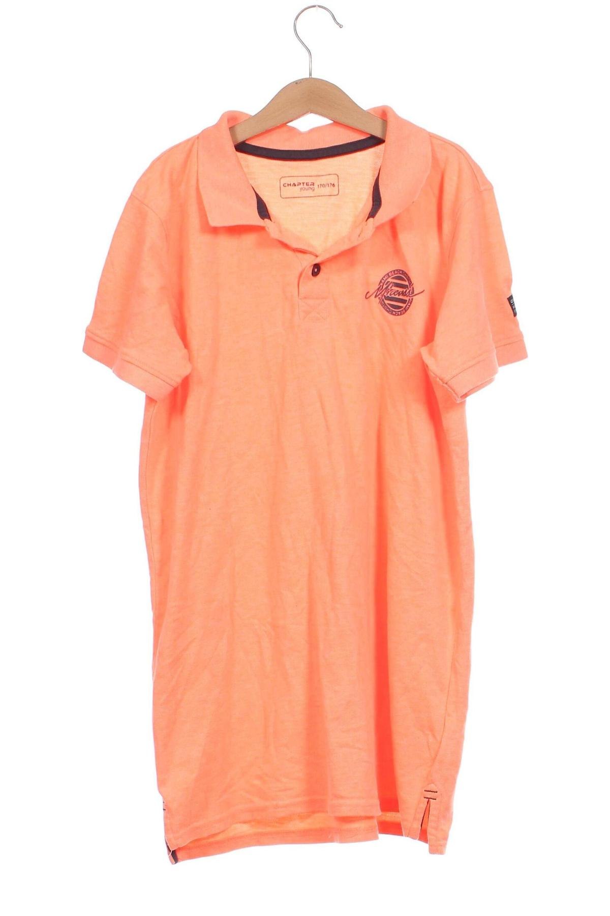 Kinder T-Shirt Chapter, Größe 15-18y/ 170-176 cm, Farbe Orange, Preis 3,99 €